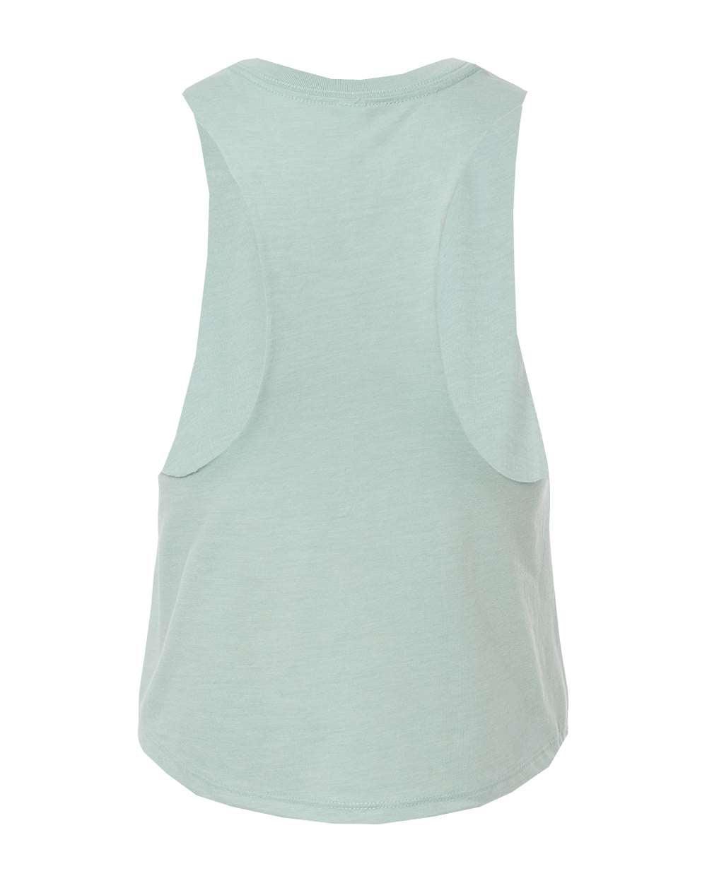 Womens Idaho Cropped Muscle Tank - Idaho Livin