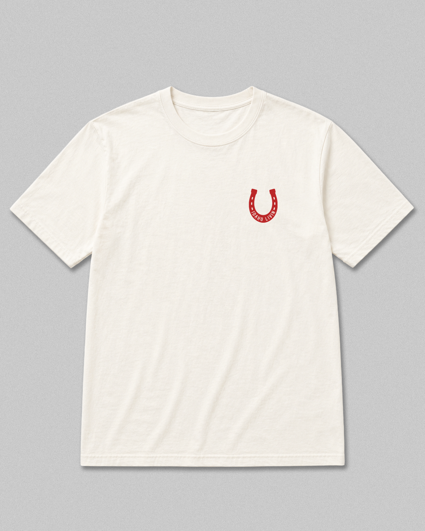 Bronco Heavyweight Washed Graphic T-Shirt | White