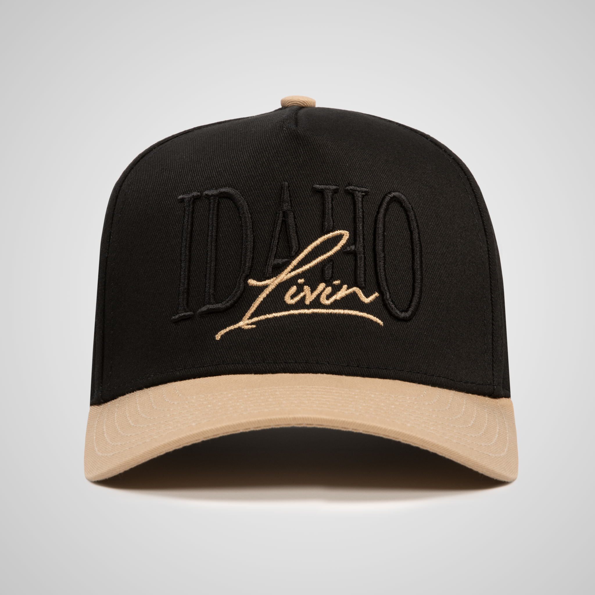 Idaho Script Retro - Black/Khaki | Khaki