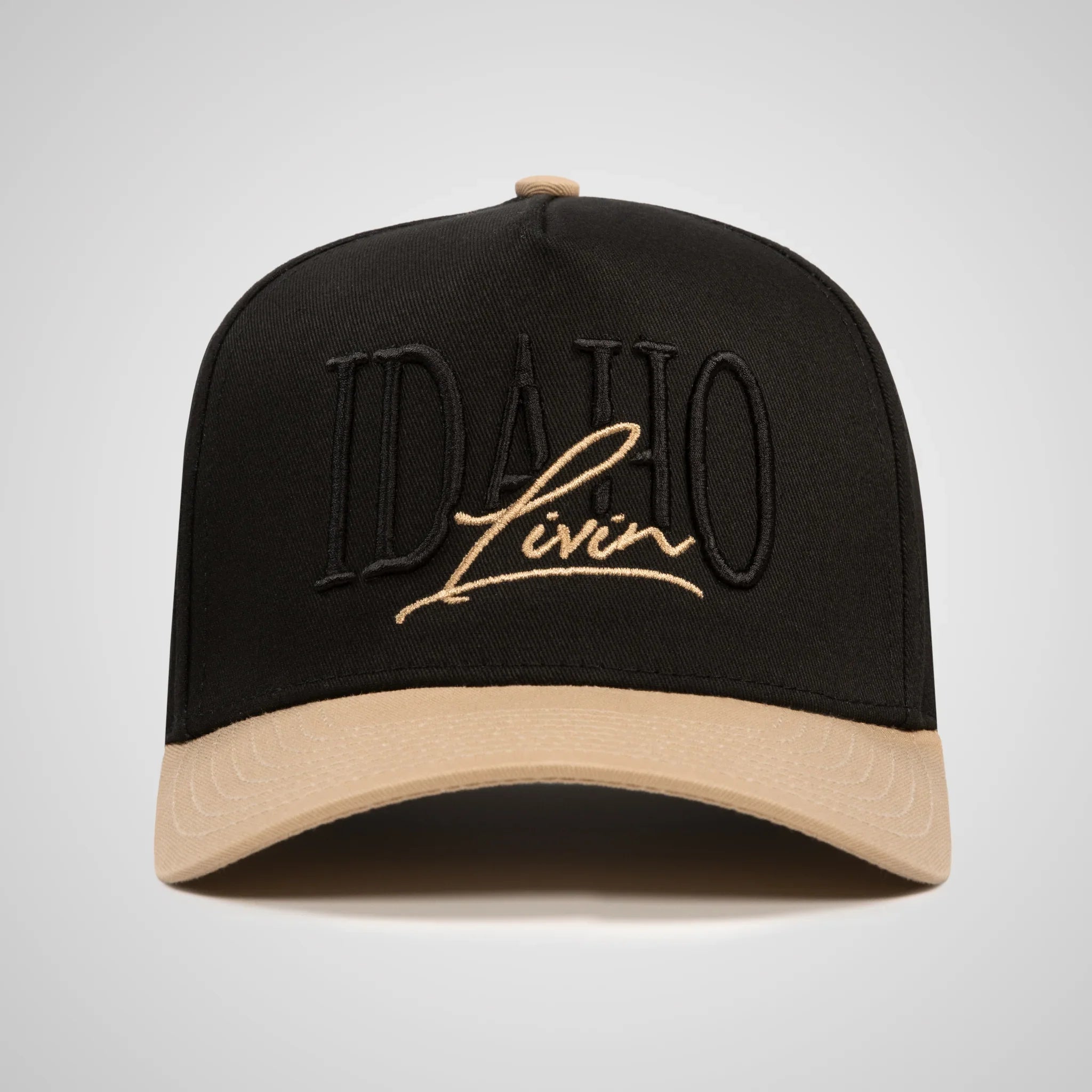 Idaho Script Retro - Black/Khaki | Khaki
