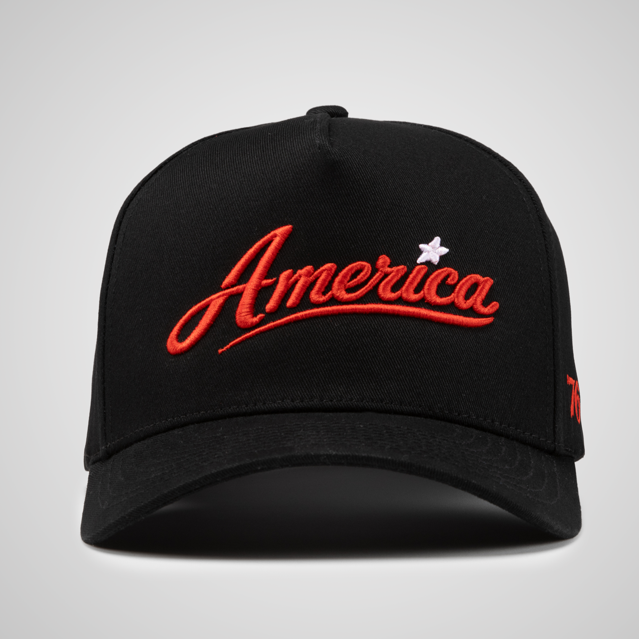 America Retro Hat | Black