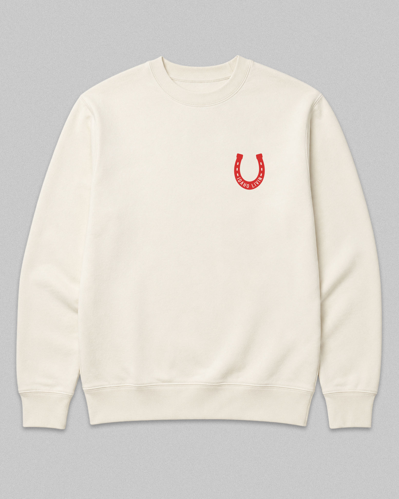 Bronco Heavyweight Crewneck | Bone