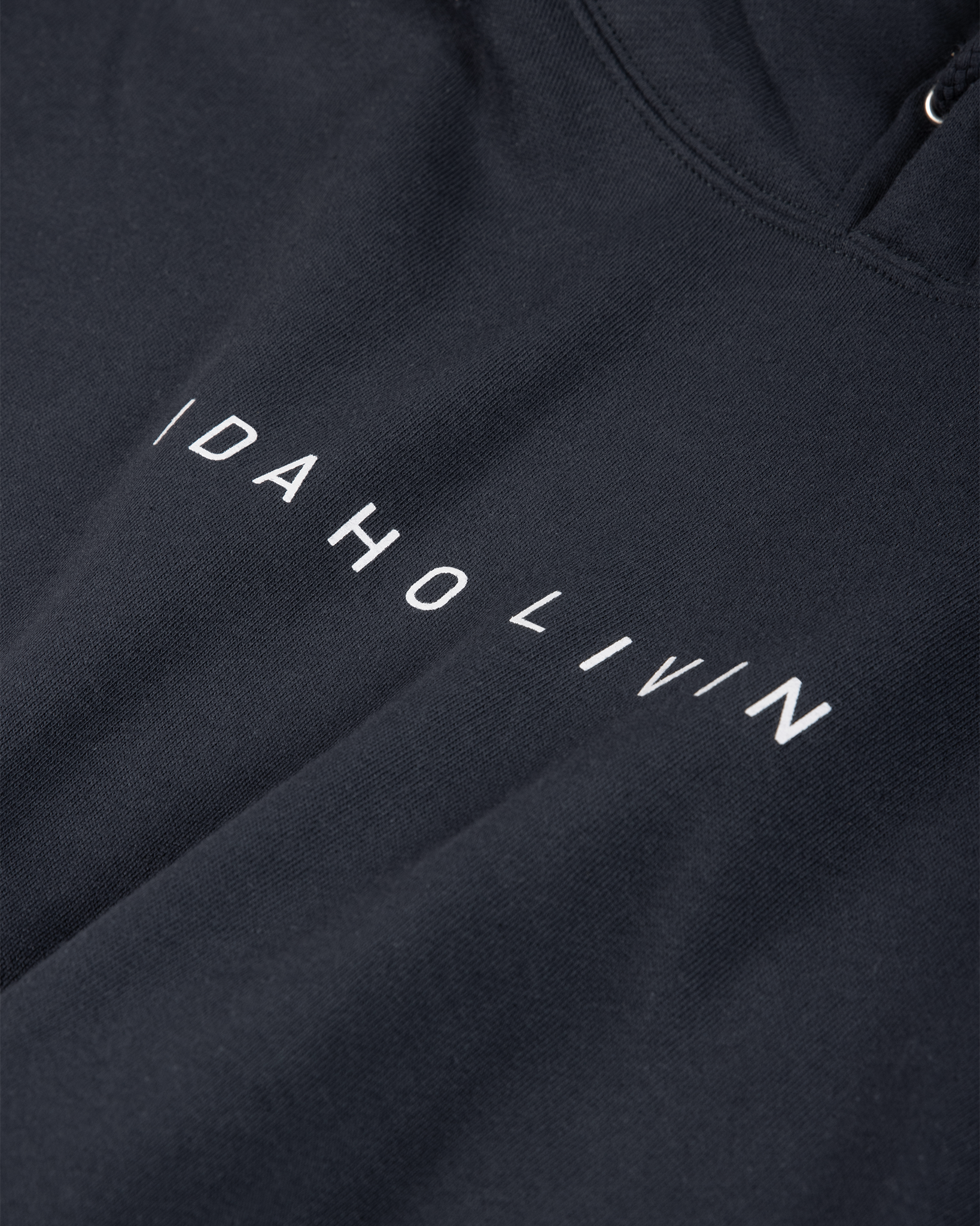 Unisex Branded Flag Heavyweight Hoodie | Slate Blue