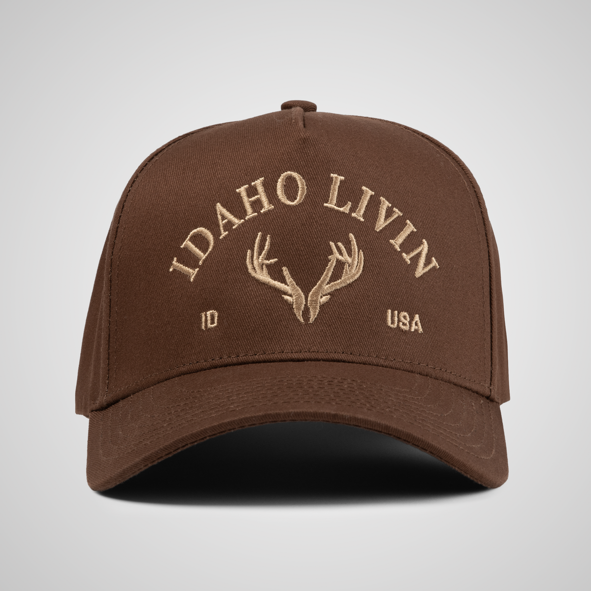Elk Retro Hat | Dark Brown