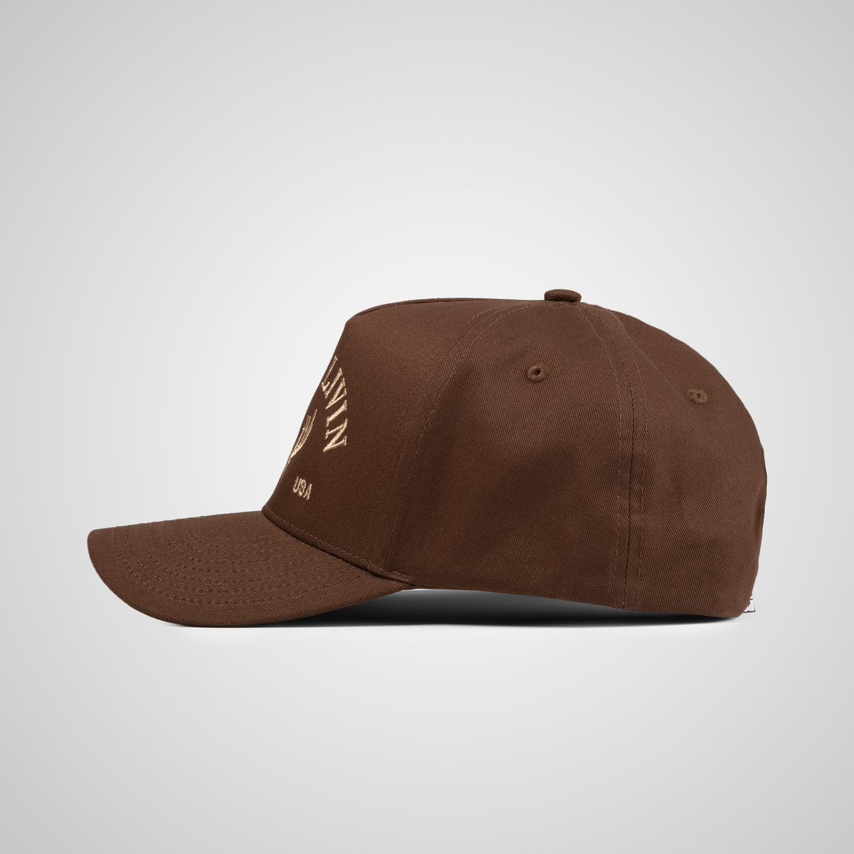 Elk Retro Hat | Dark Brown