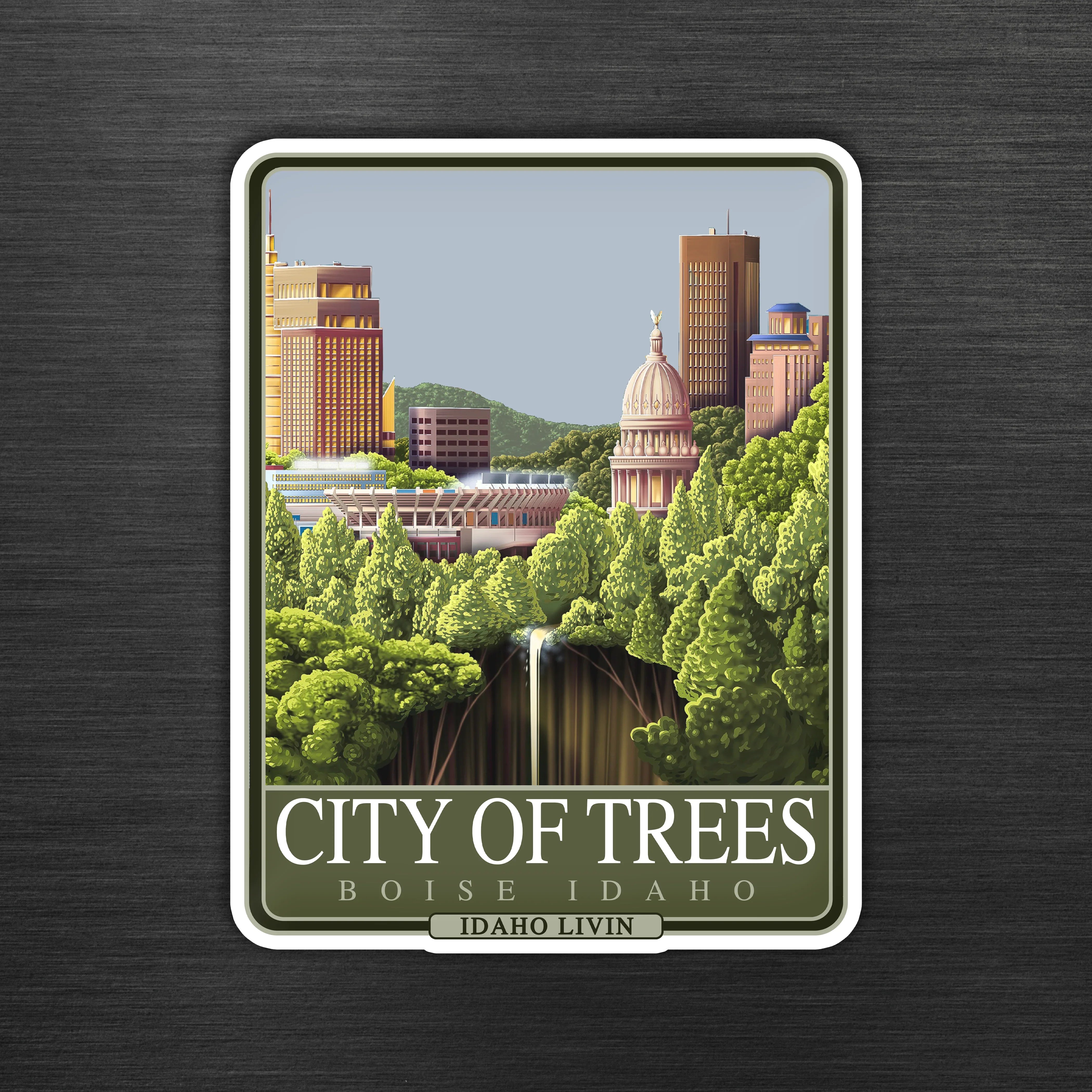 City Of Trees Magnet
