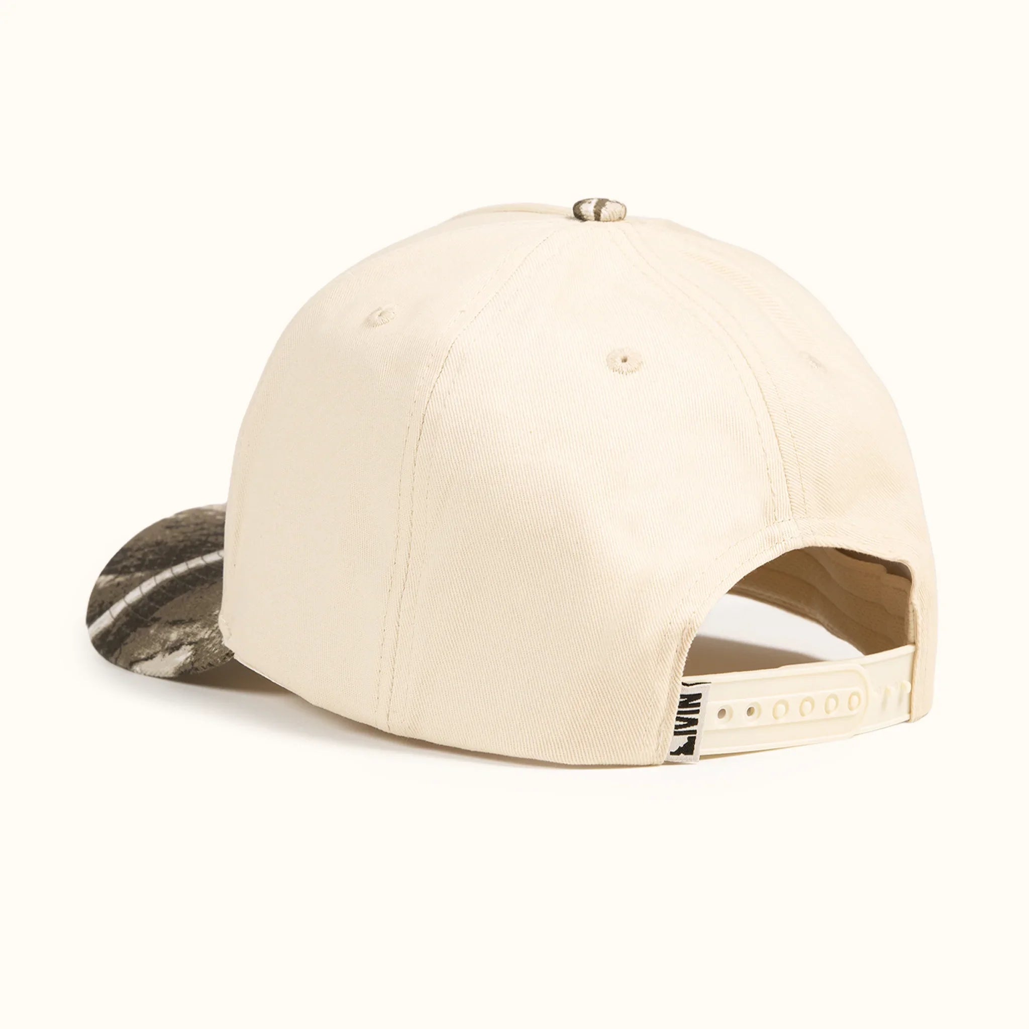 Over The Pines Retro Hat | Beige/Camo