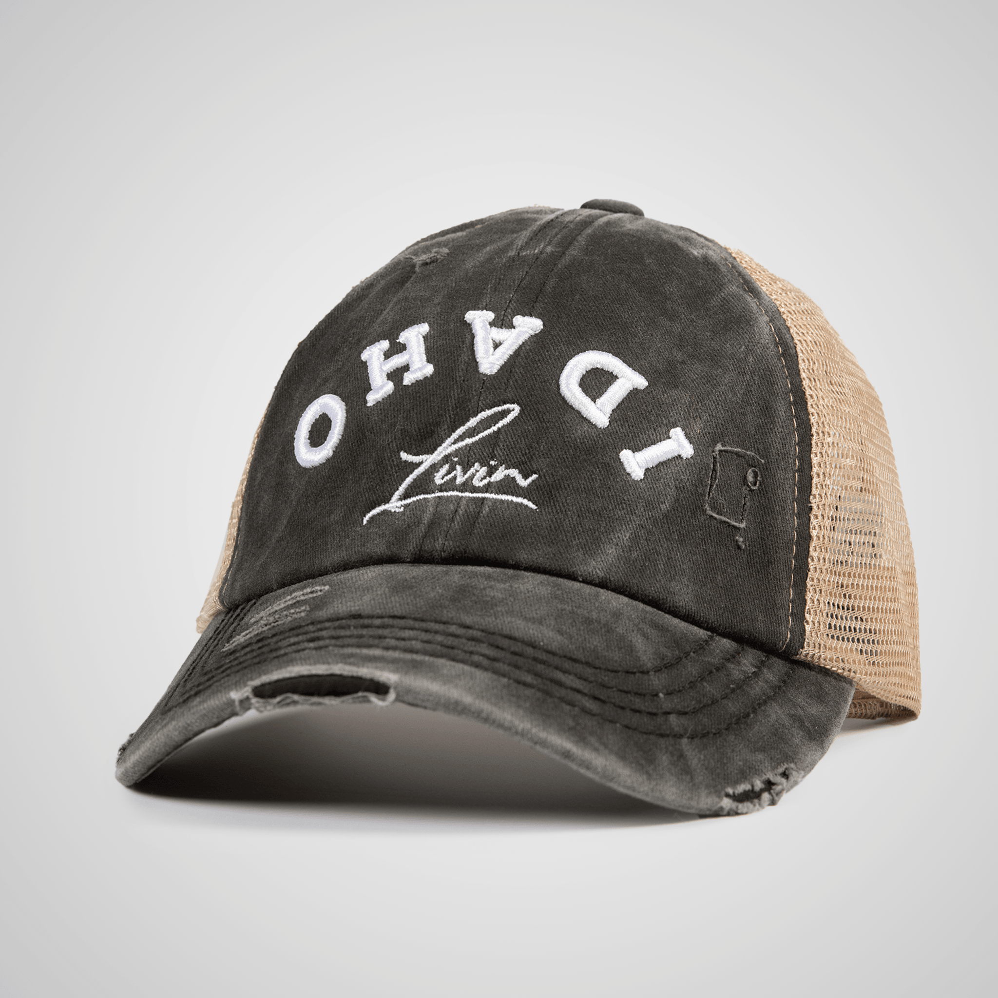 Upside Down Ponytail hat