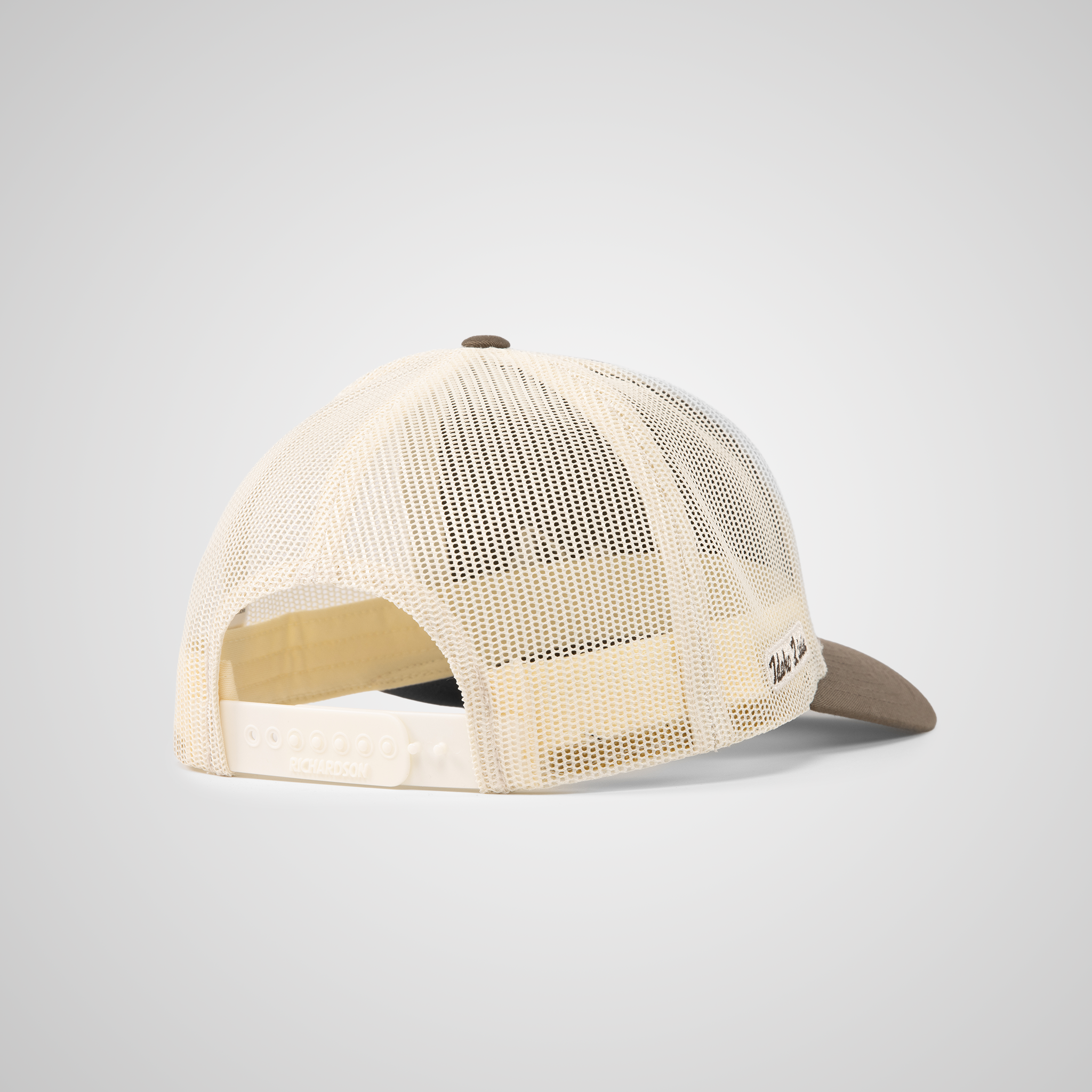 Low Profile Peak Trucker Hat | Chocolate/Birch