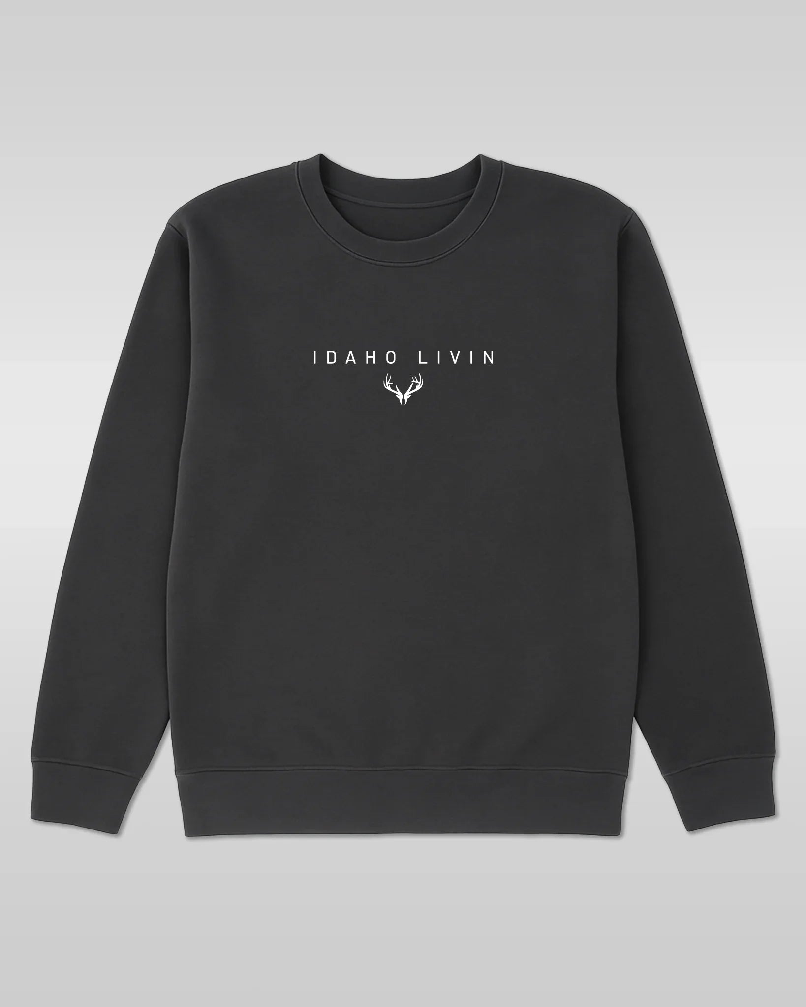 Branded Elk Heavyweight Crewneck | Charcoal