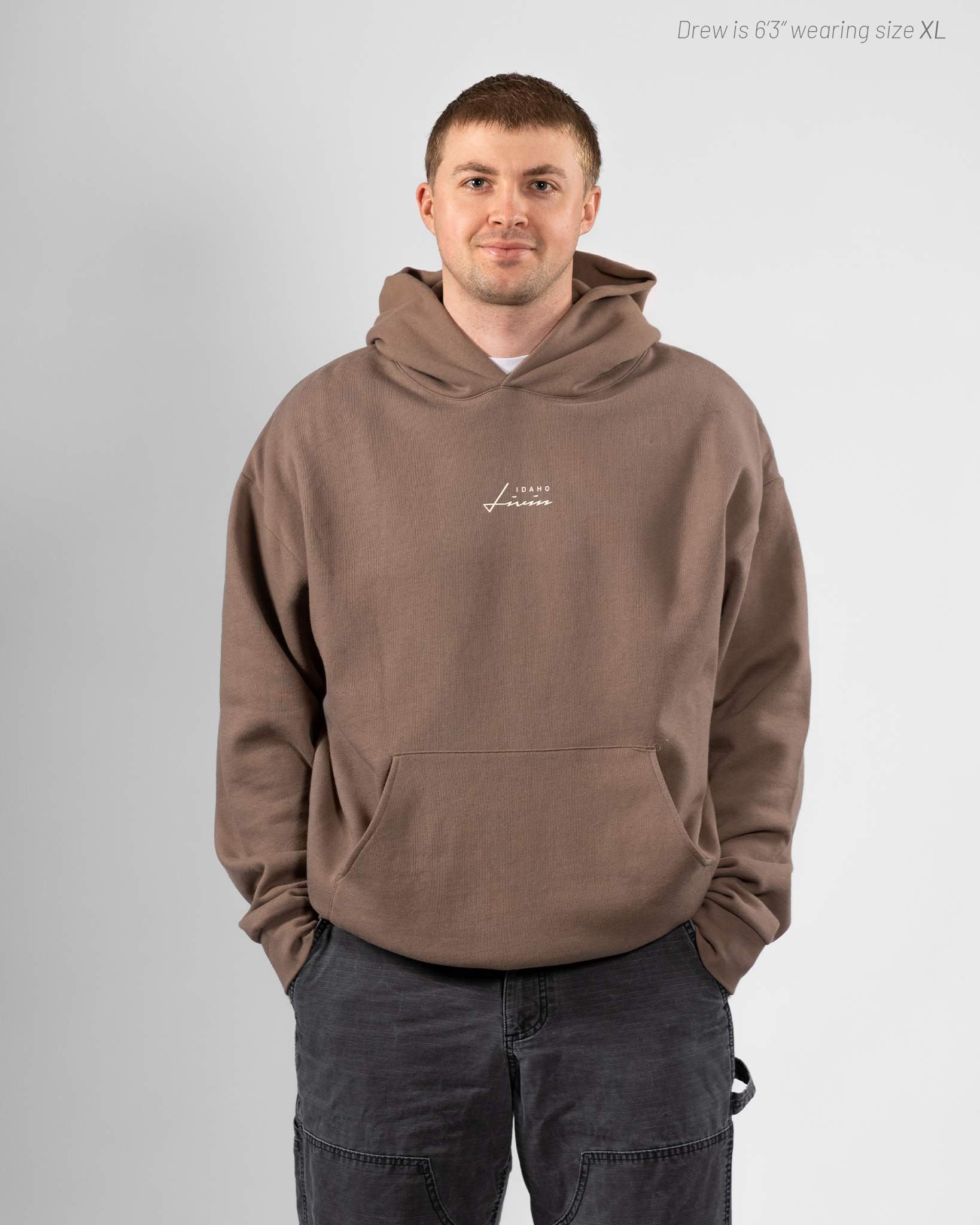 Avenue Branded Hoodie | Clay