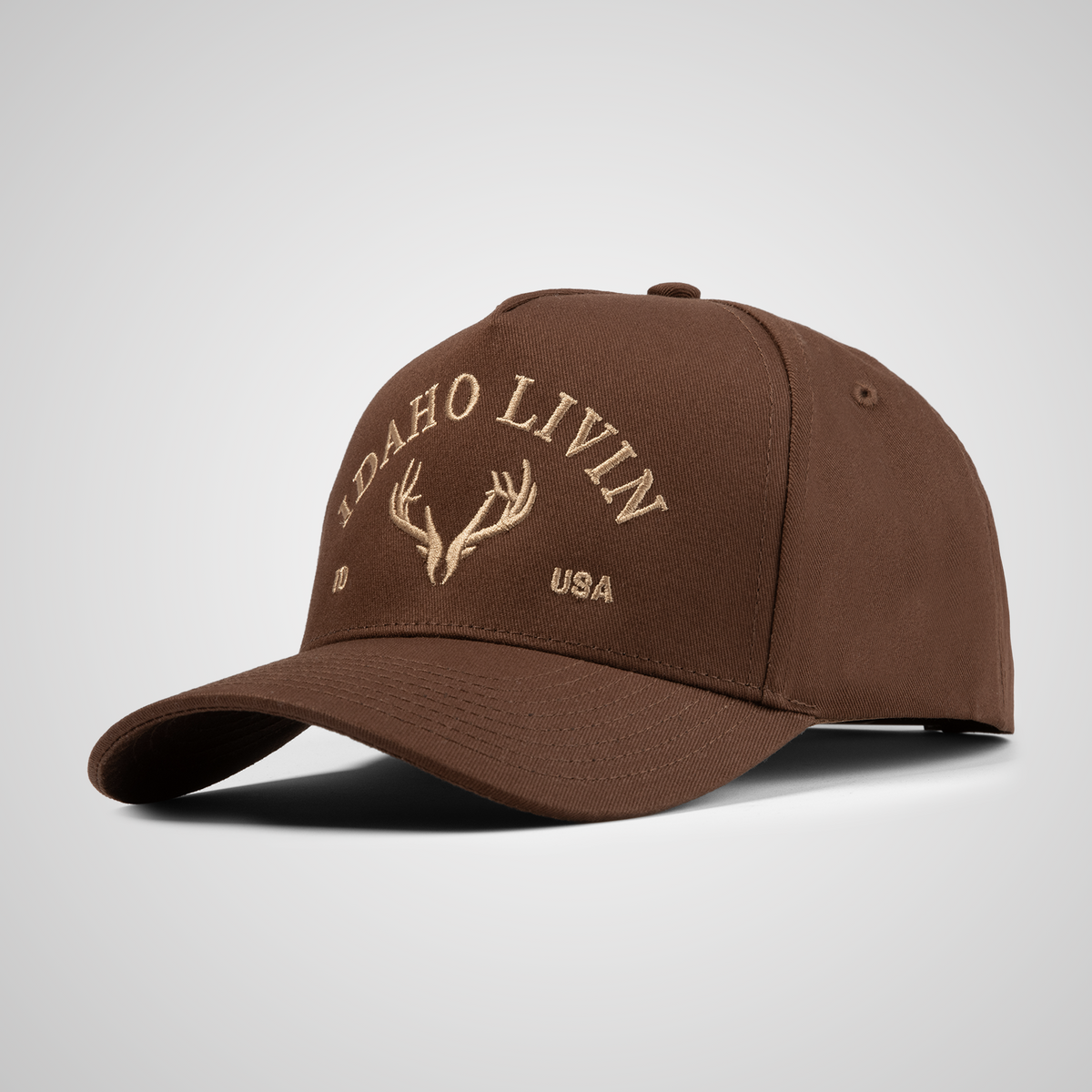 Elk Retro Hat | Dark Brown