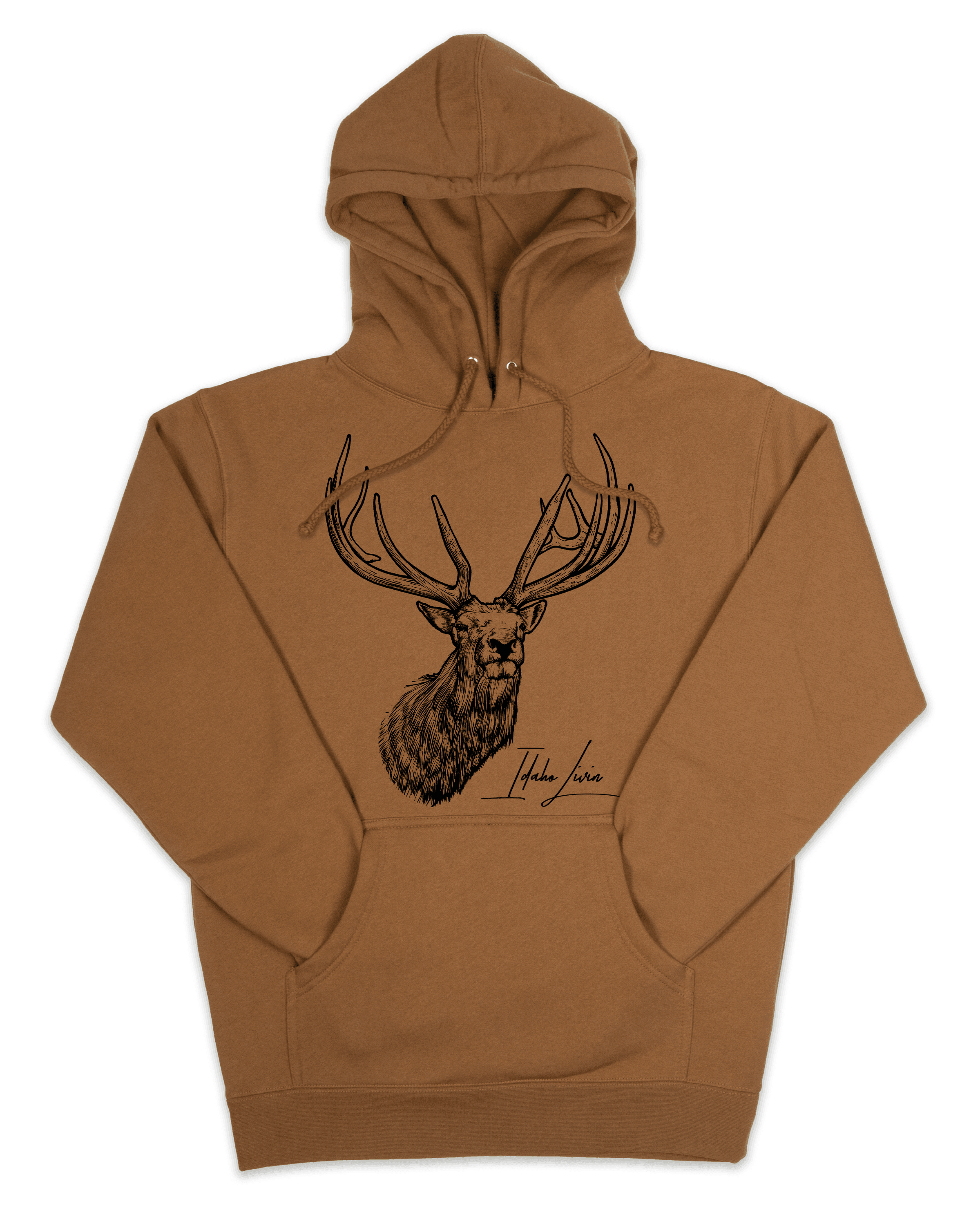 Unisex Elk Heavyweight Hoodie - Idaho Livin