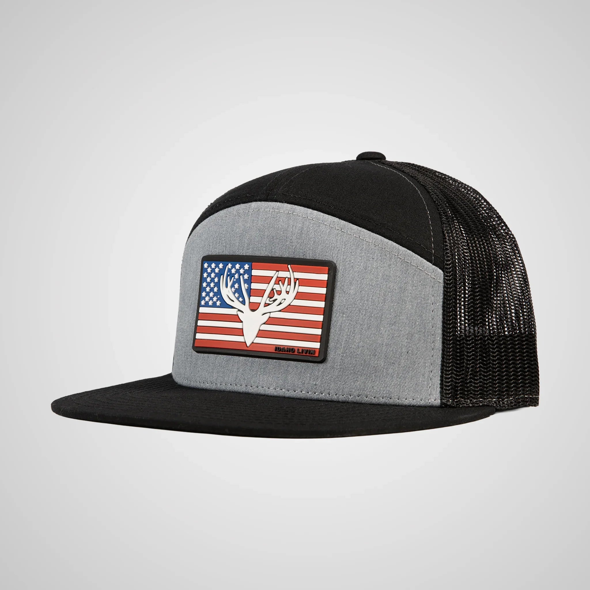 Elk Flag 7 Panel Hat