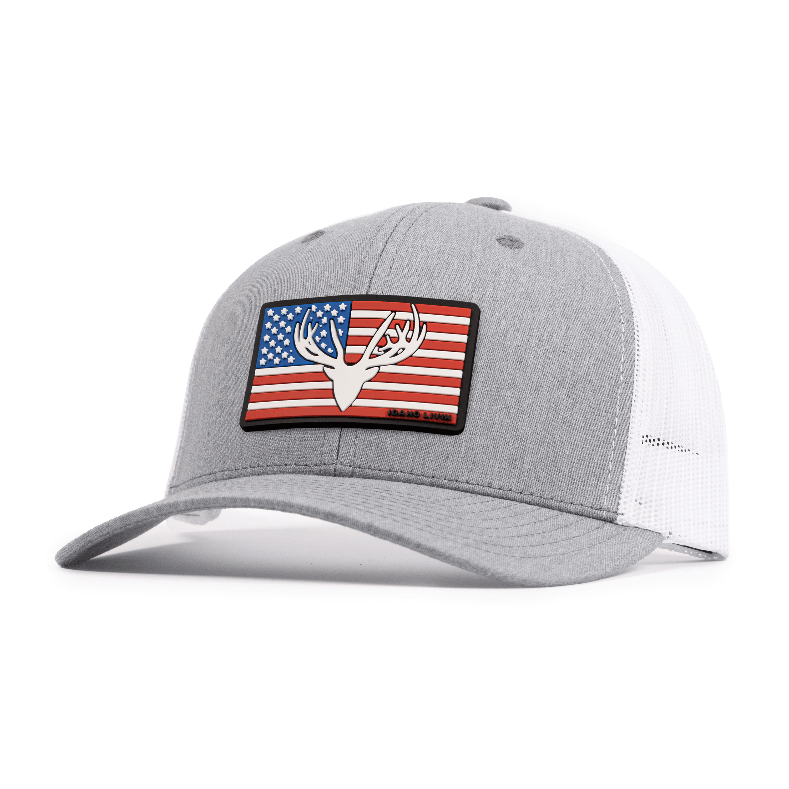 Elk Flag Classic Trucker Hat - Idaho Livin