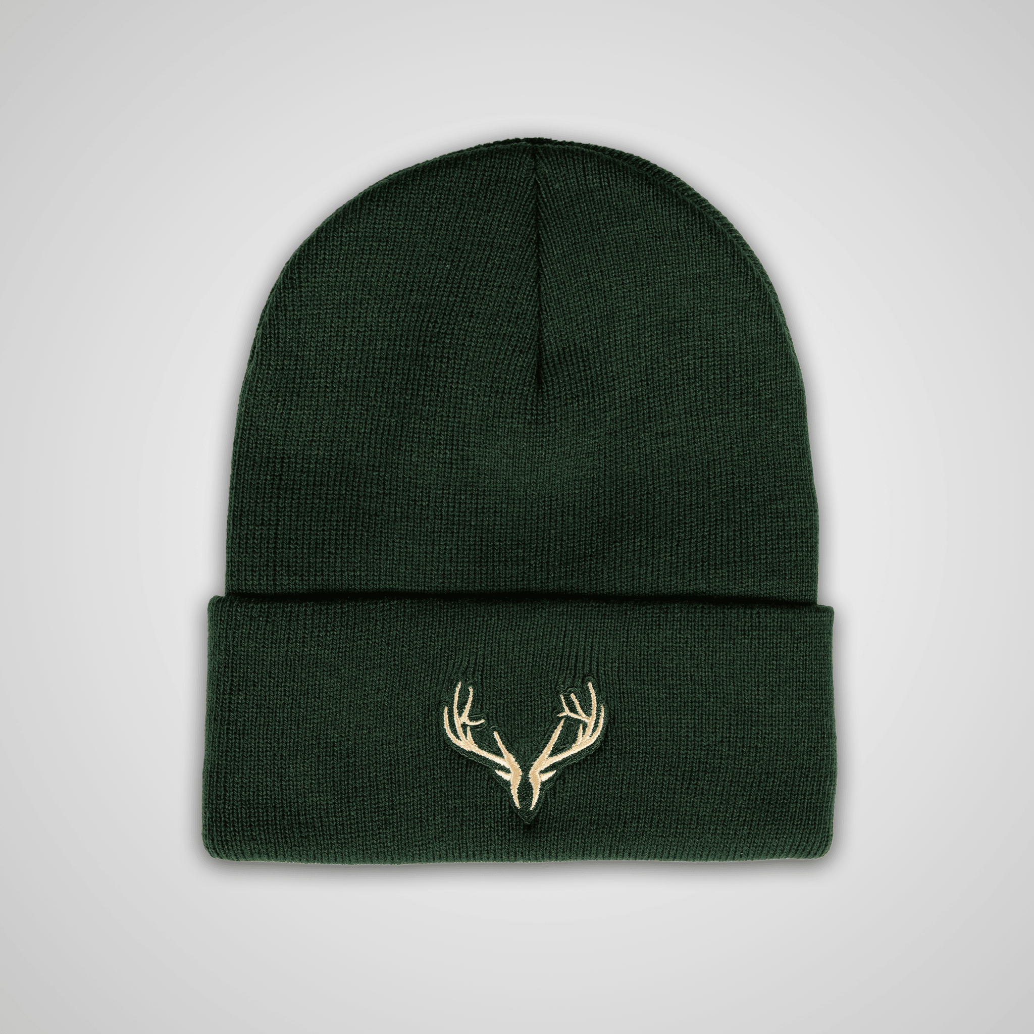 Embroidered Elk Beanie