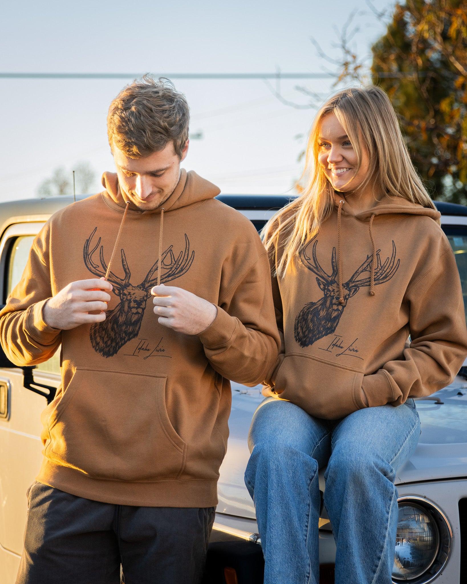 Unisex Elk Heavyweight Hoodie | Saddle