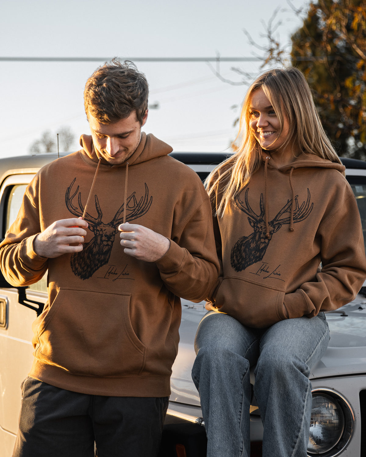 Unisex Elk Heavyweight Hoodie | Saddle