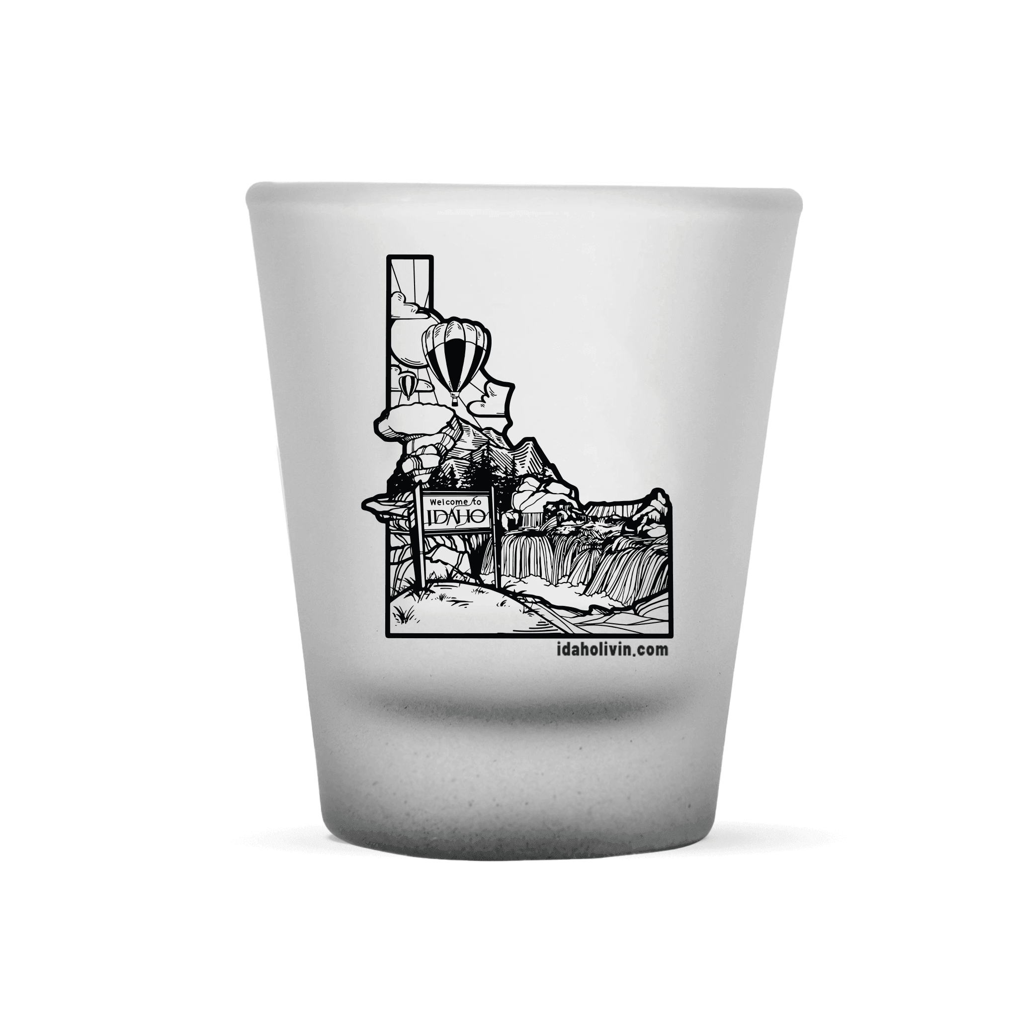Idaho Shot Glass - Idaho Livin