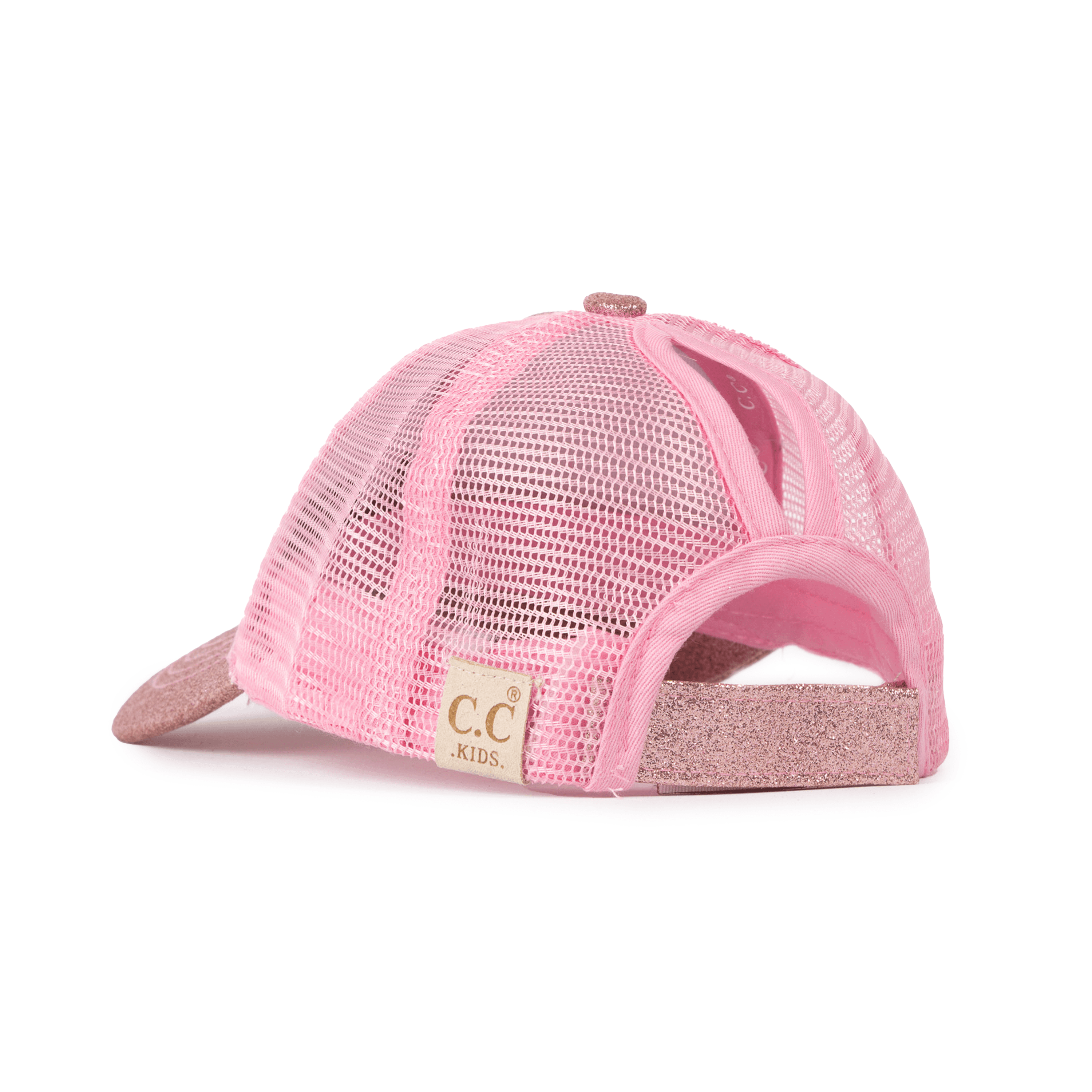 Kids' Glitter Ponytail Hat - Idaho Livin