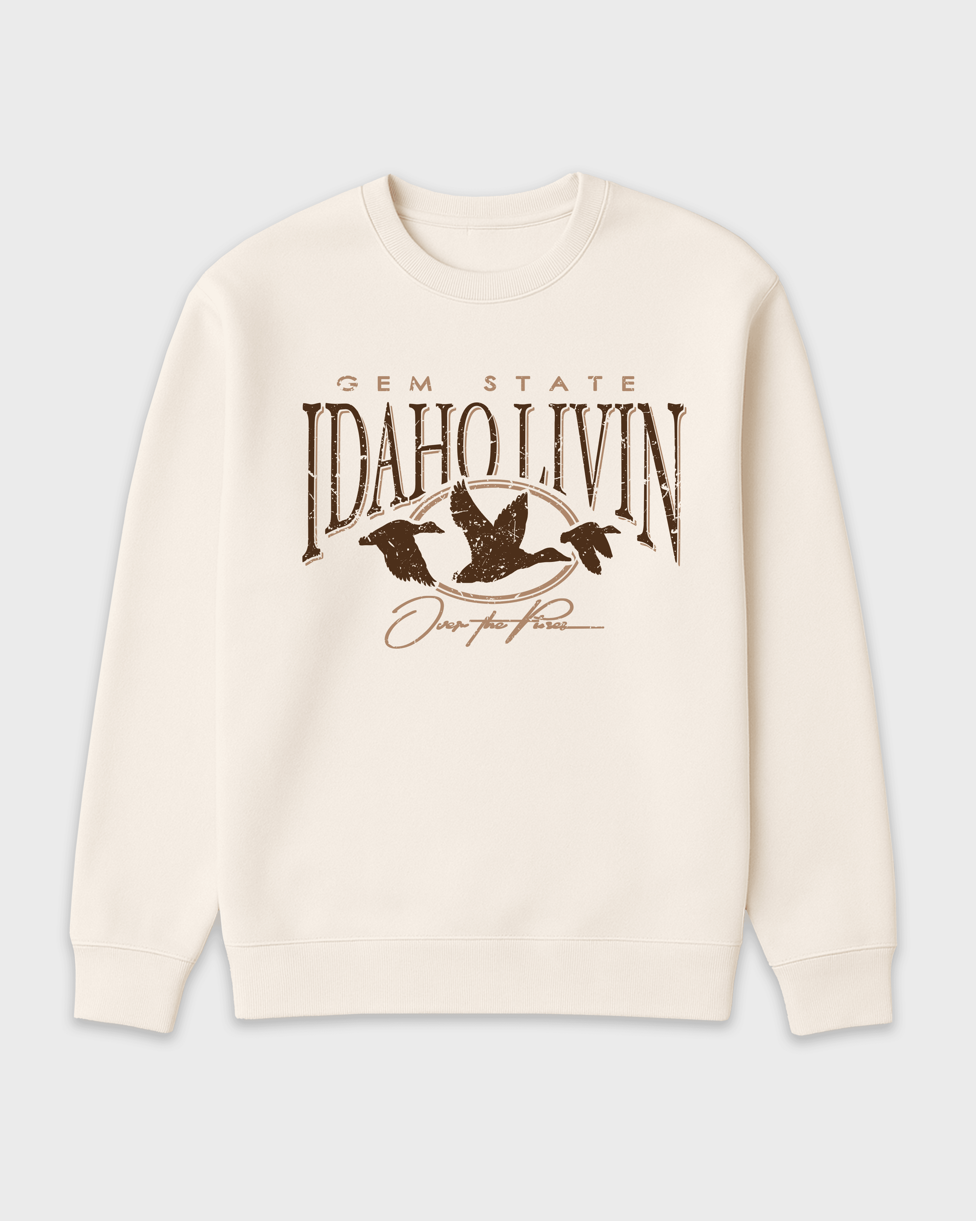 Over The Pines Heavyweight Crewneck