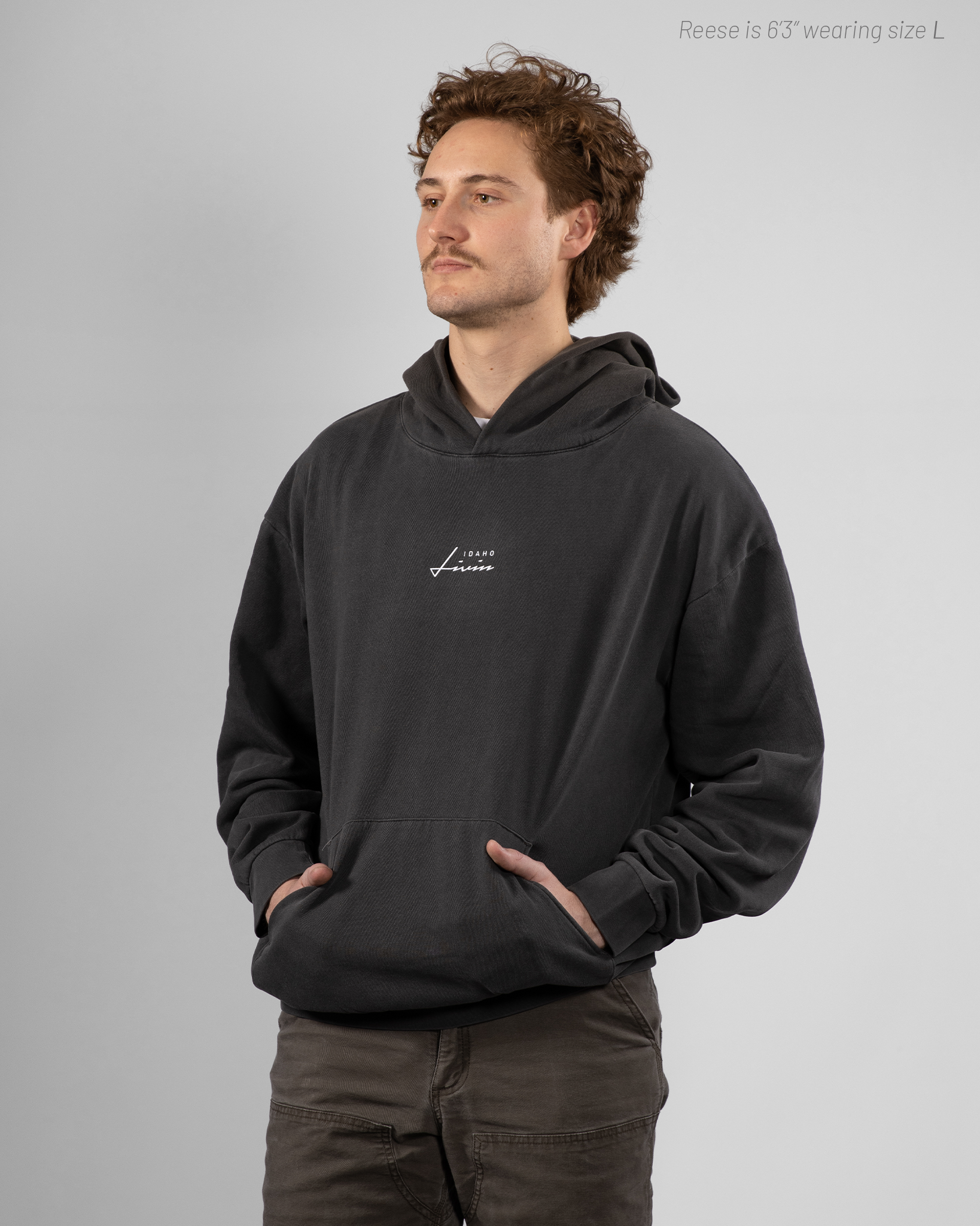 Avenue Branded Hoodie | Pigment Black