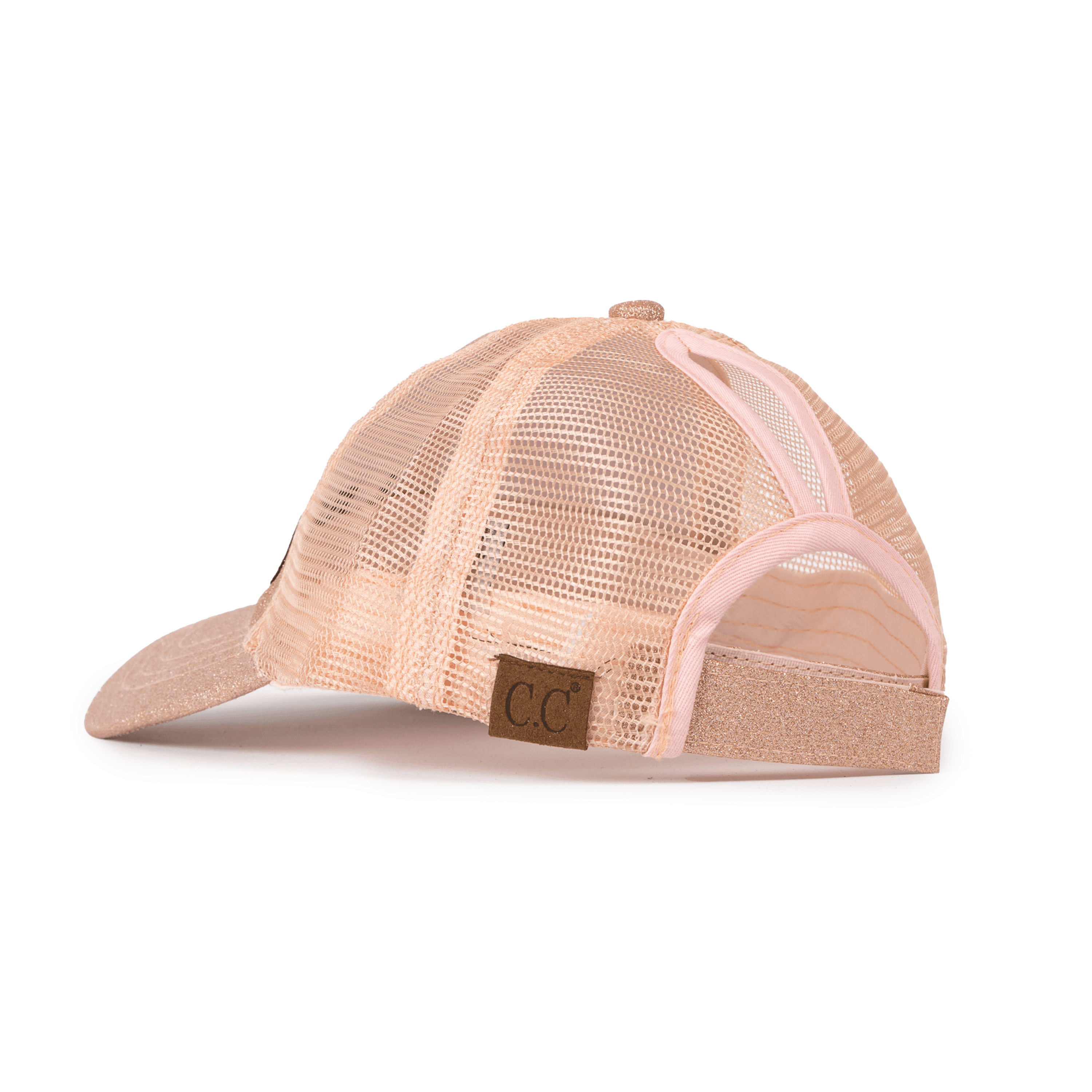 Kids' Glitter Ponytail Hat - Idaho Livin