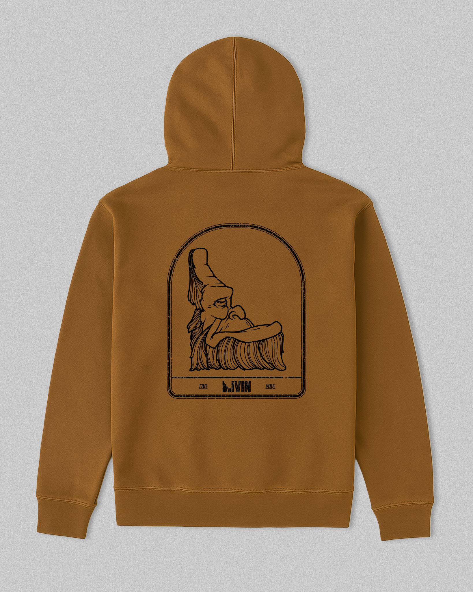 Unisex Squatch Heavyweight Hoodie | Saddle