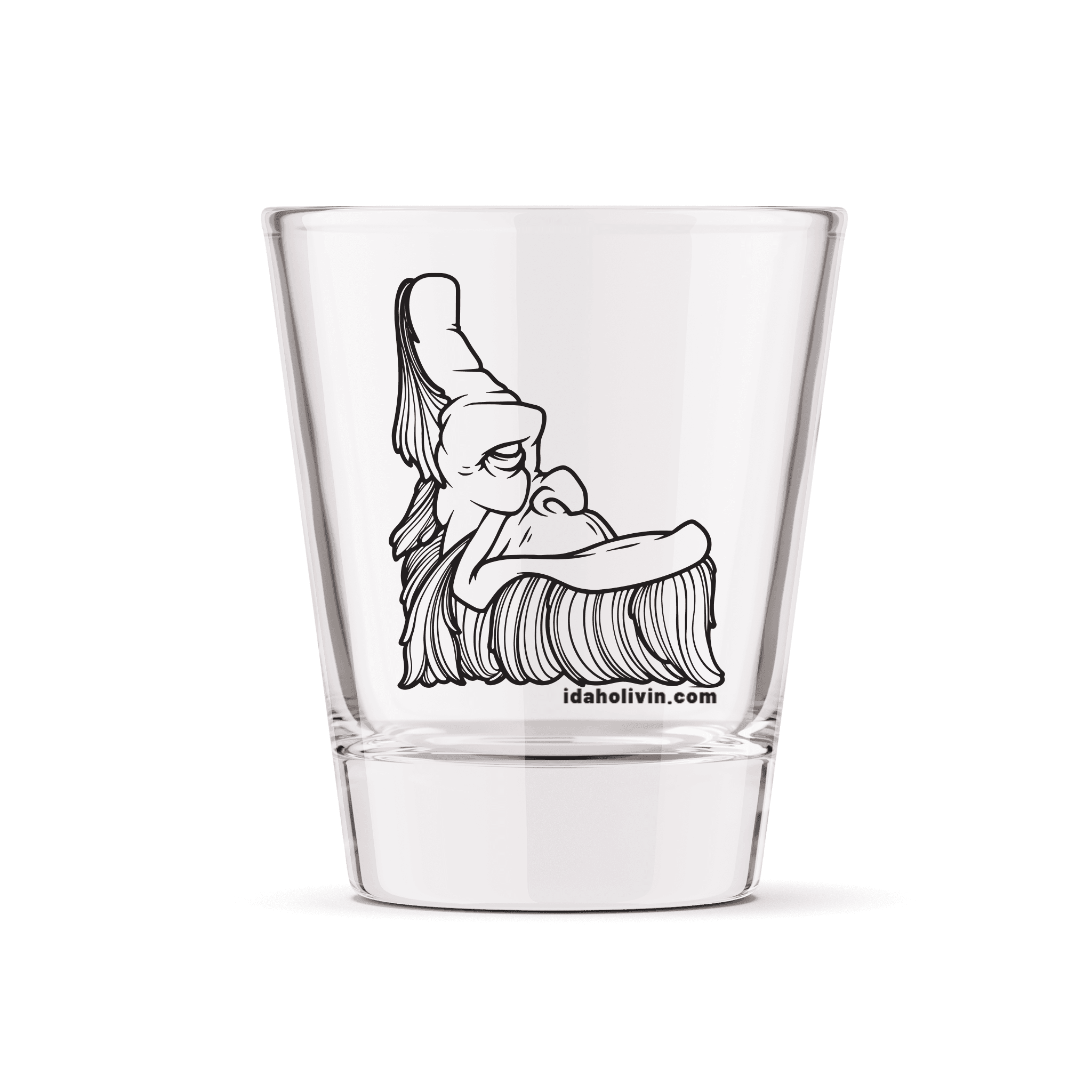 Squatch Shot Glass - Idaho Livin