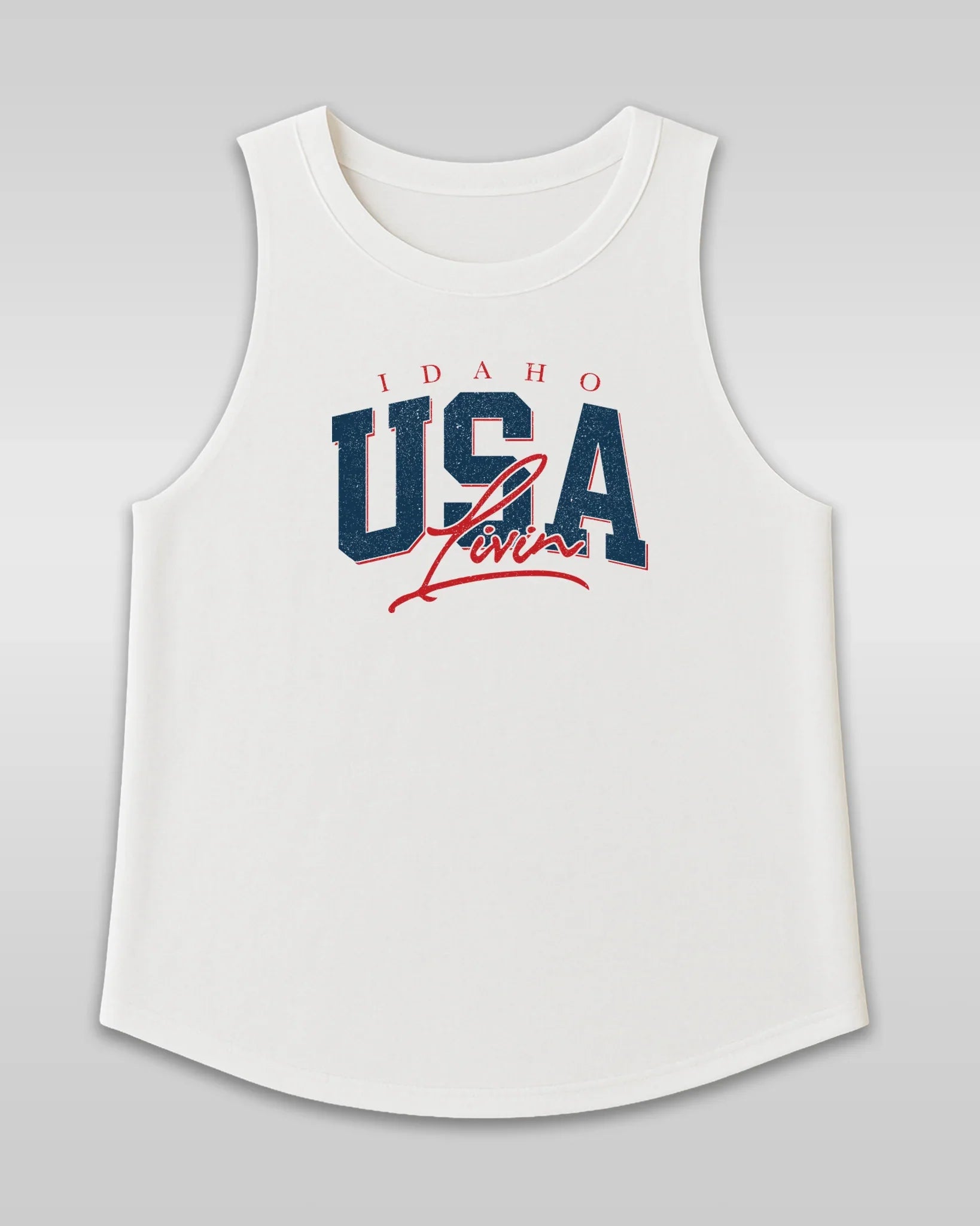 Women's USA Muscle Tank Top