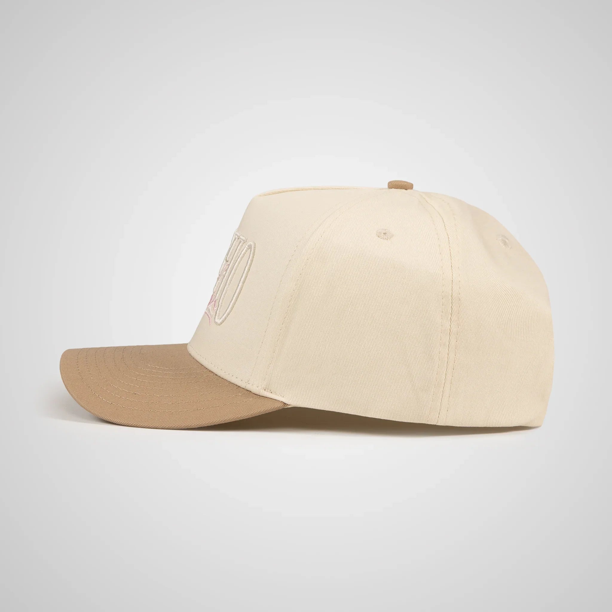 Idaho Script Retro - Khaki/Pink