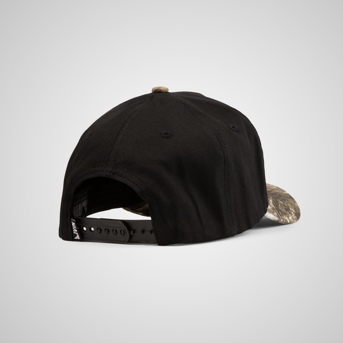 Upside Down Retro Hat | Black/Camo