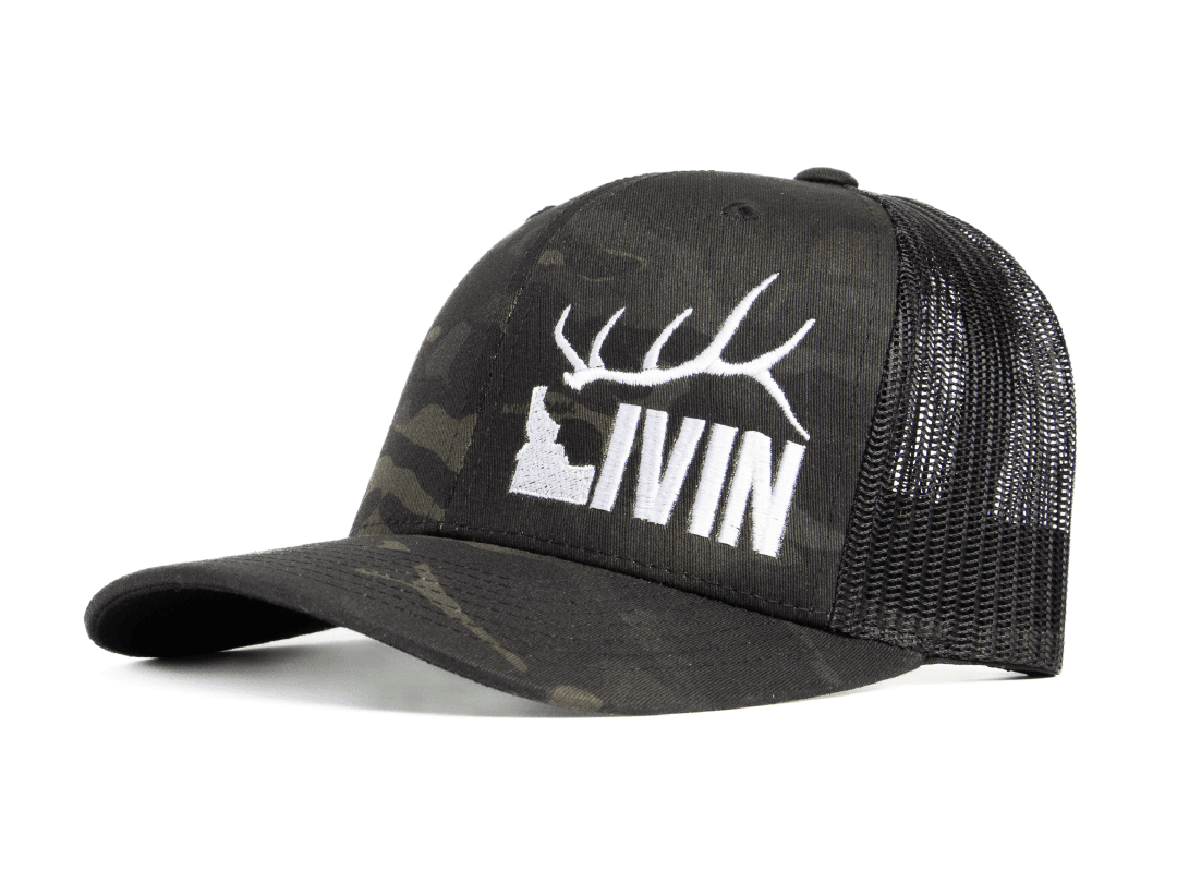 Elk Trucker Hat - Idaho Livin