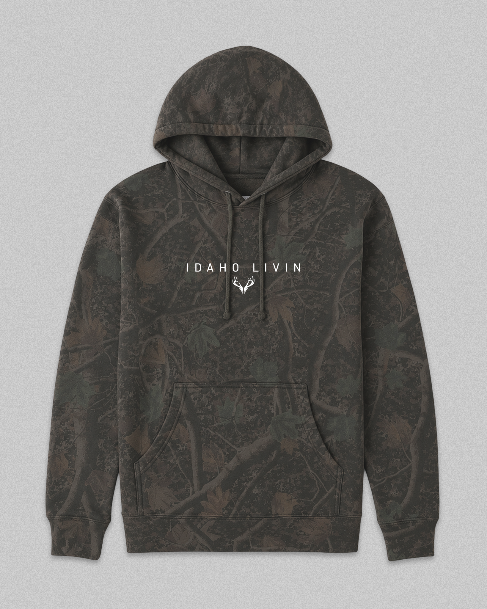 Dark Camo Heavyweight Hoodie