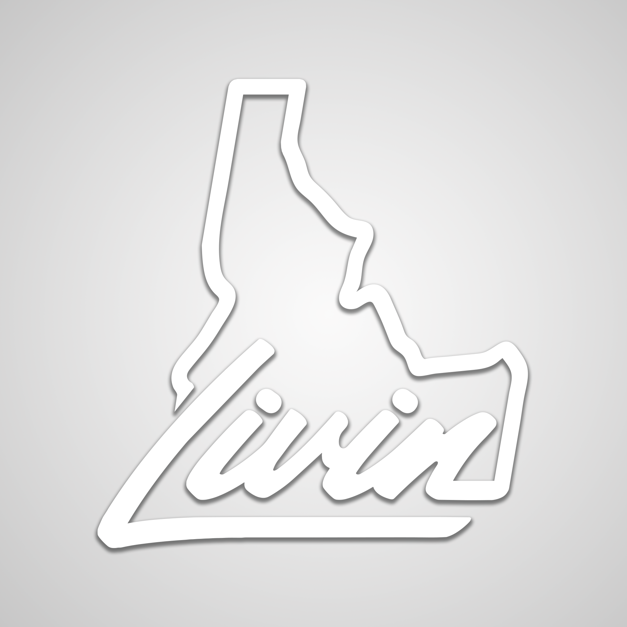 Branded Idaho Sticker