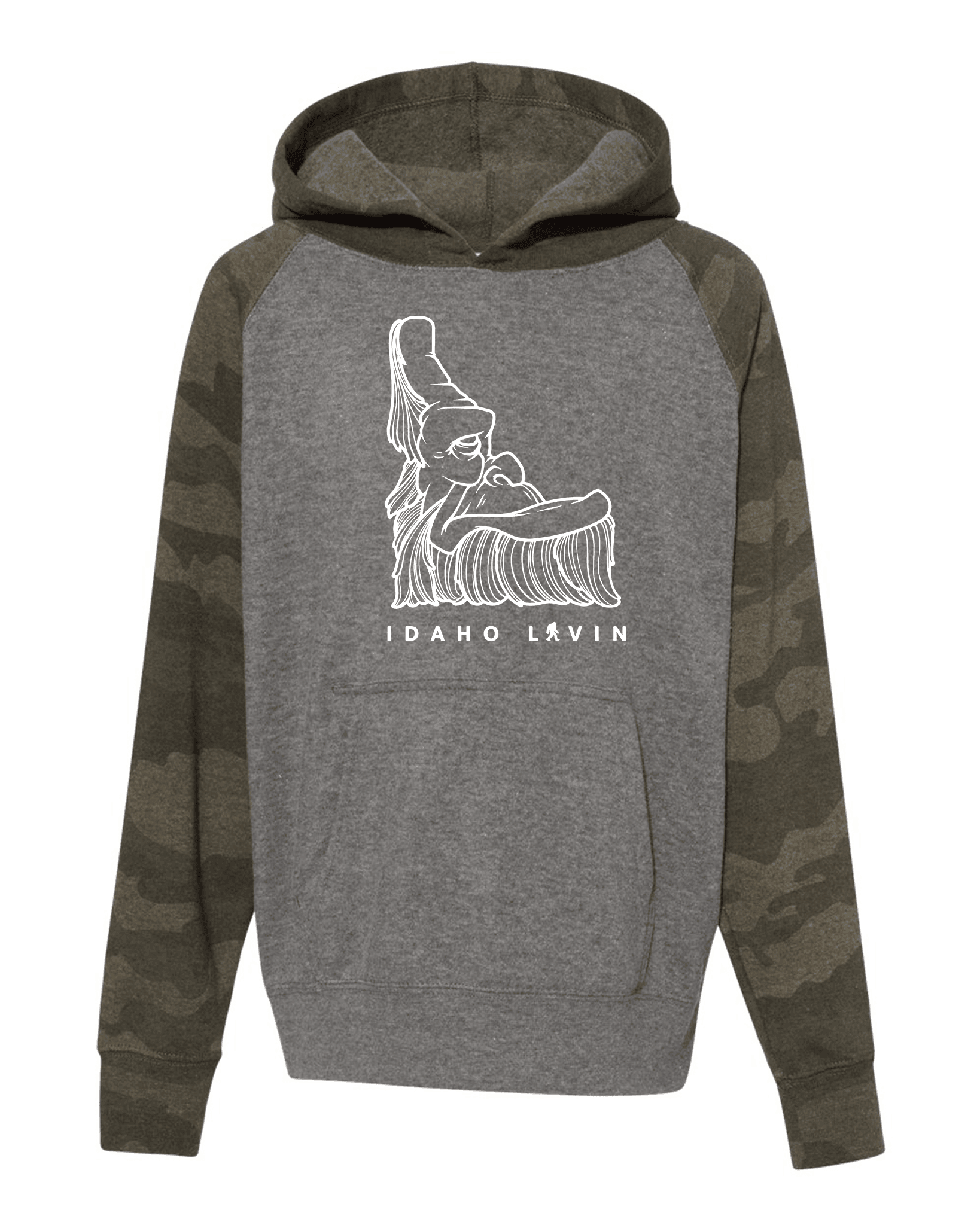 Youth Squatch Hoodie - Idaho Livin