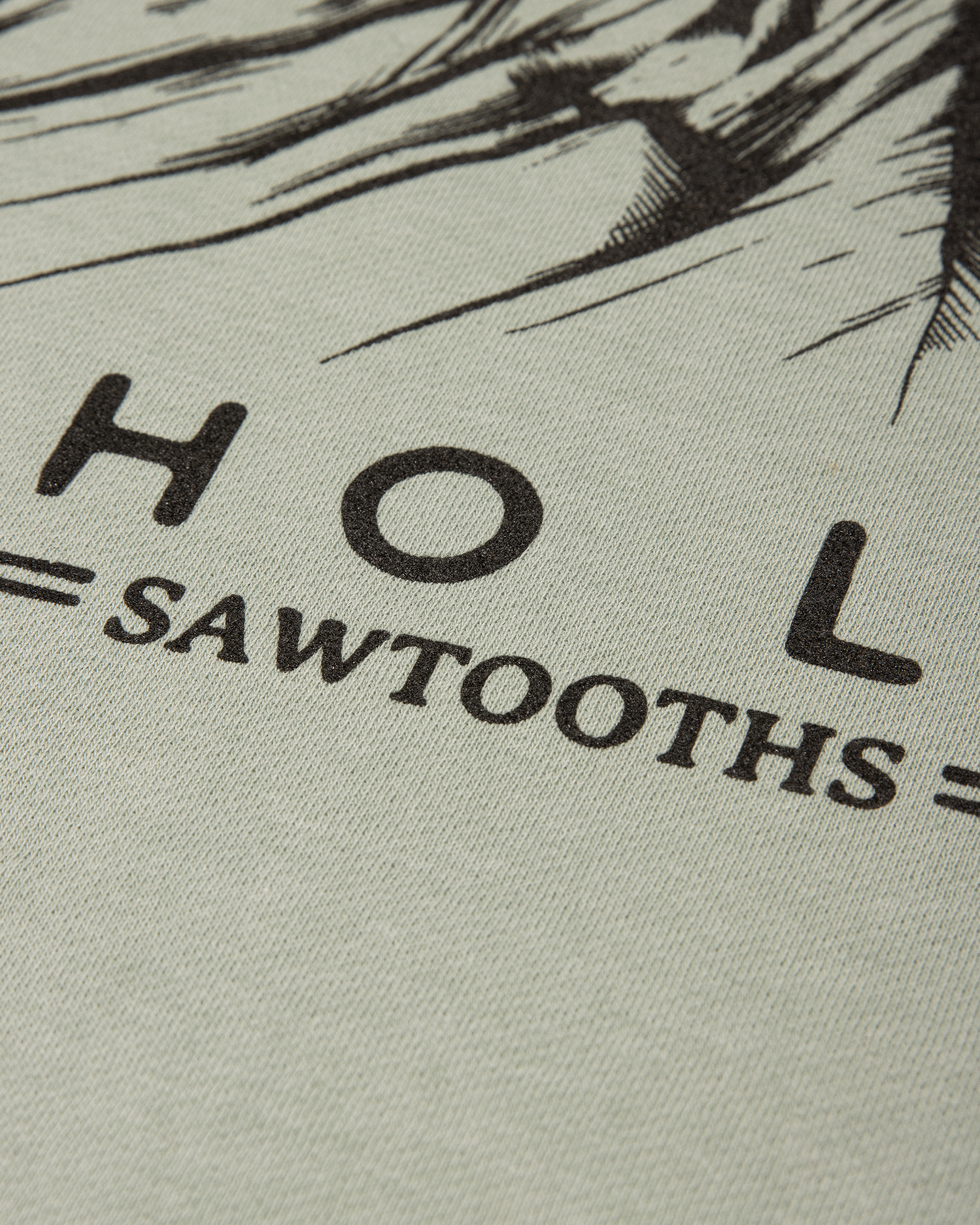 Womens Sawtooth Crewneck