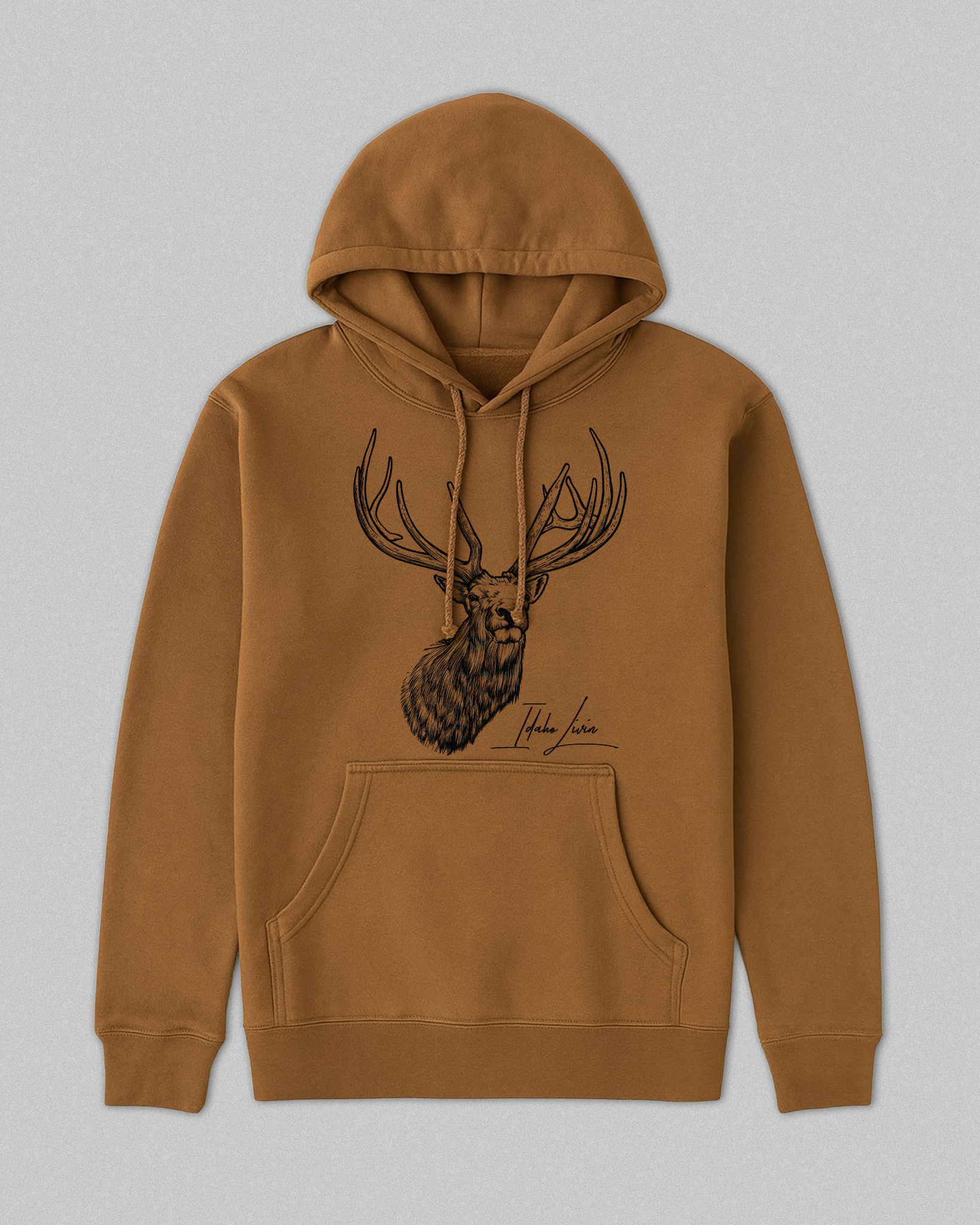 Unisex Elk Heavyweight Hoodie | Saddle