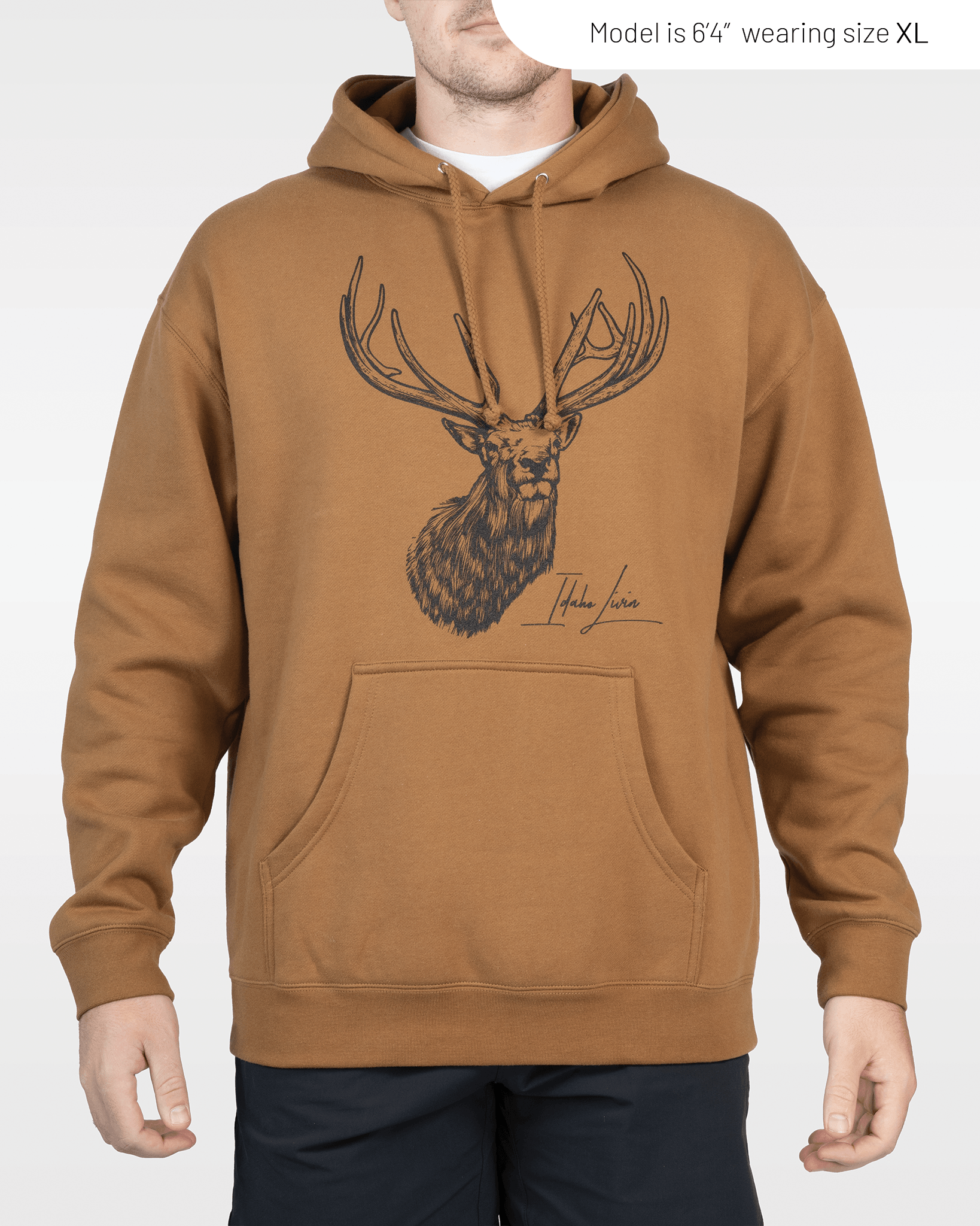 Unisex Elk Heavyweight Hoodie | Saddle