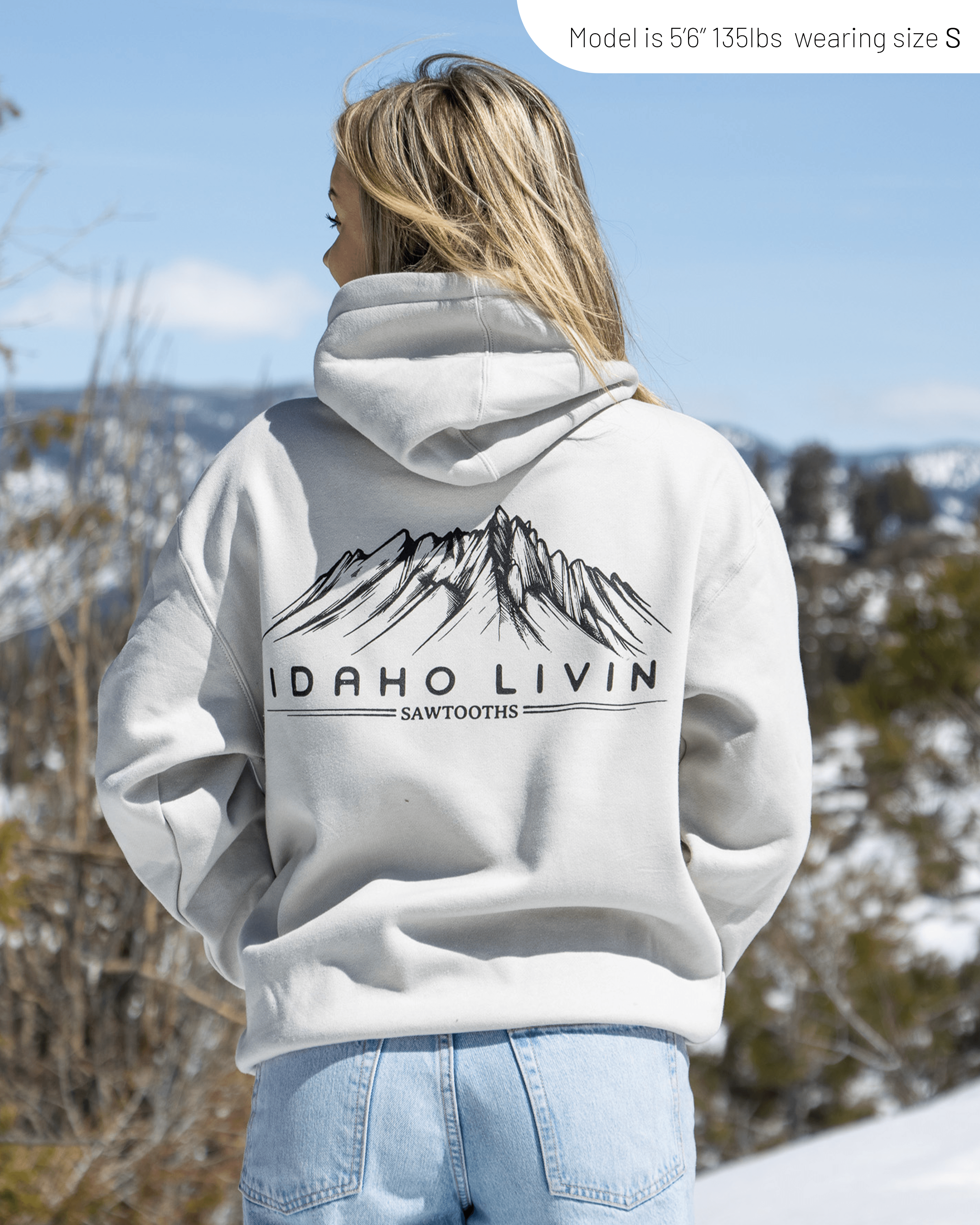 Sawtooth Heavyweight Hoodie | Smoke