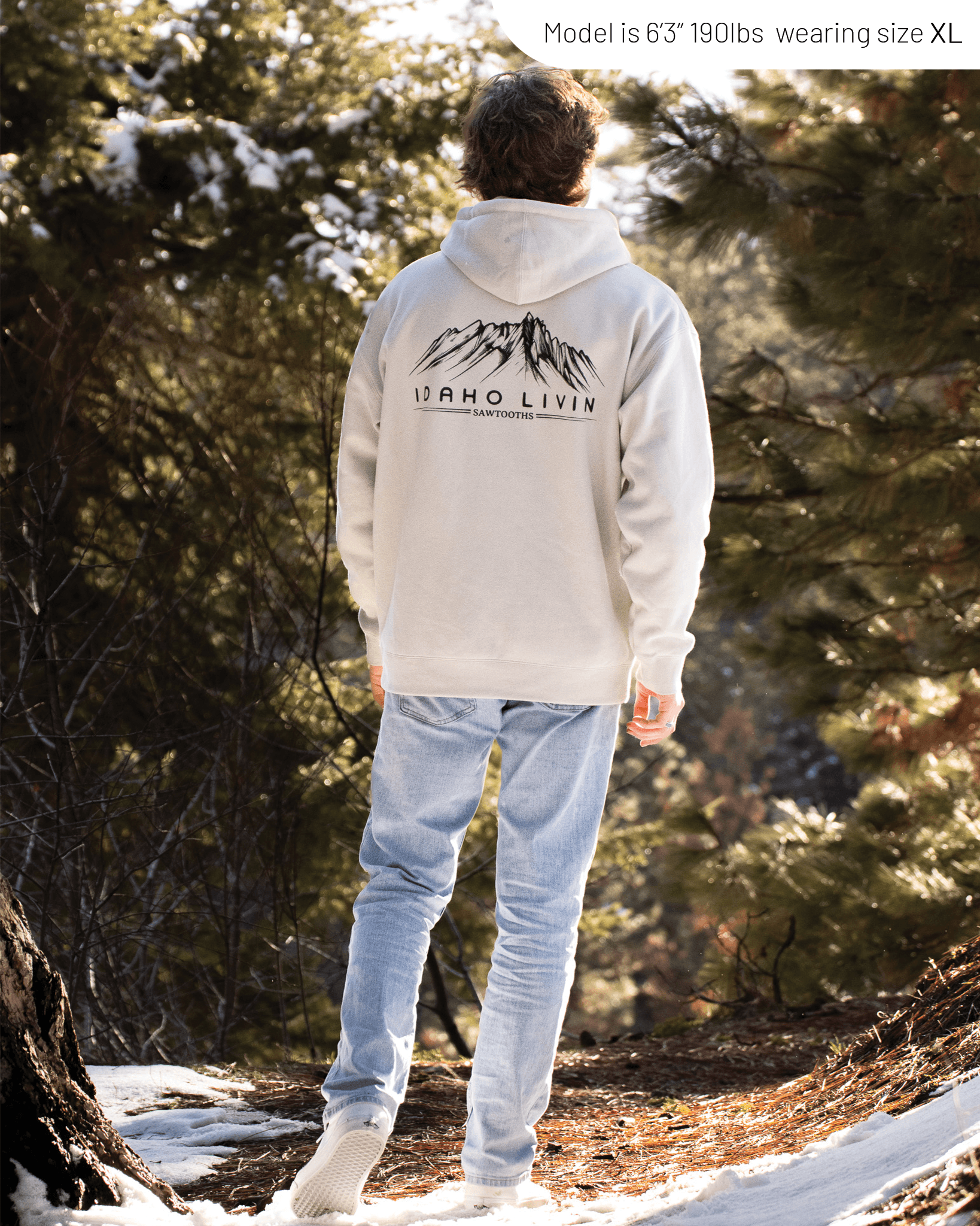 Sawtooth Heavyweight Hoodie | Smoke