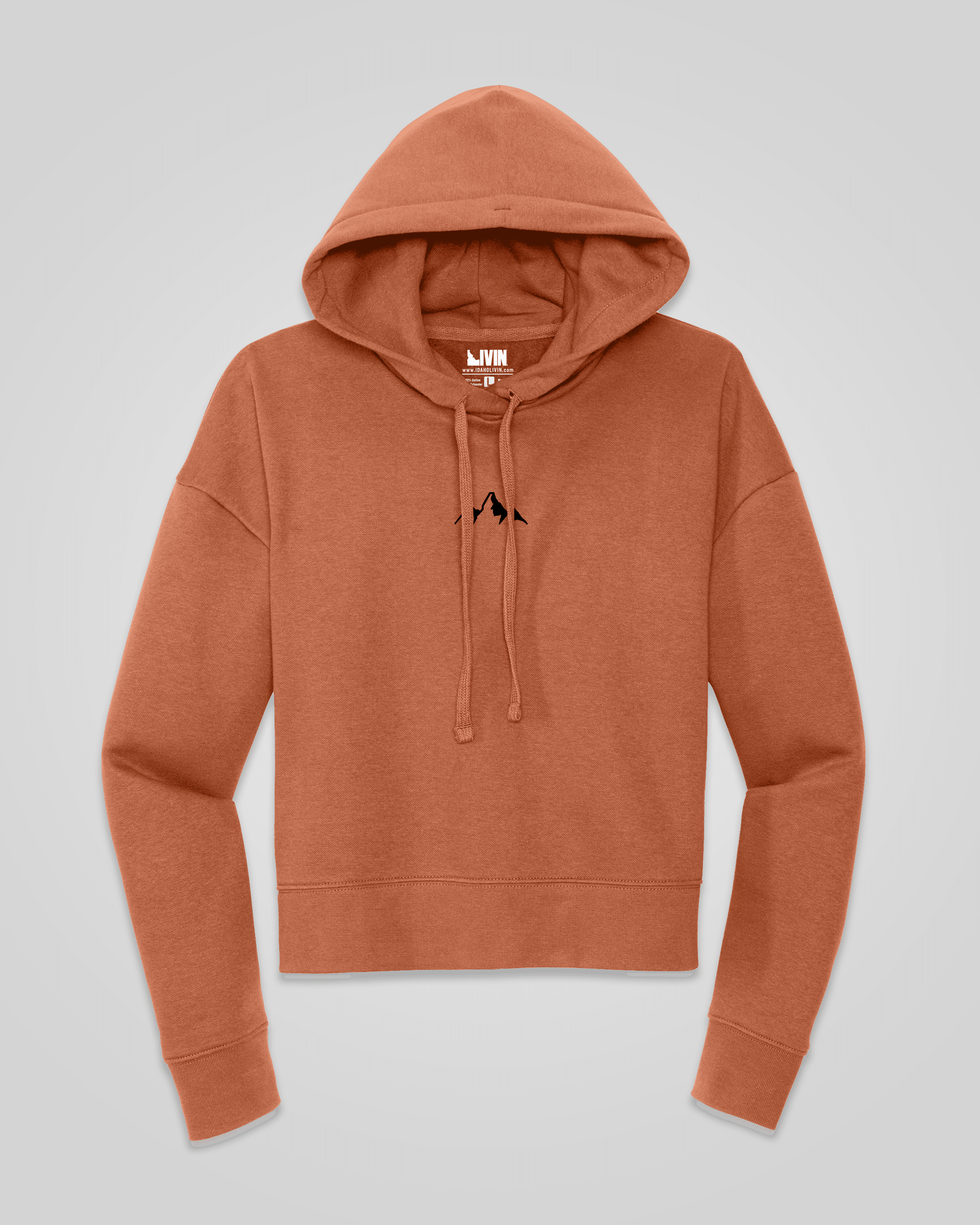Womens Peaks Fleece Hoodie