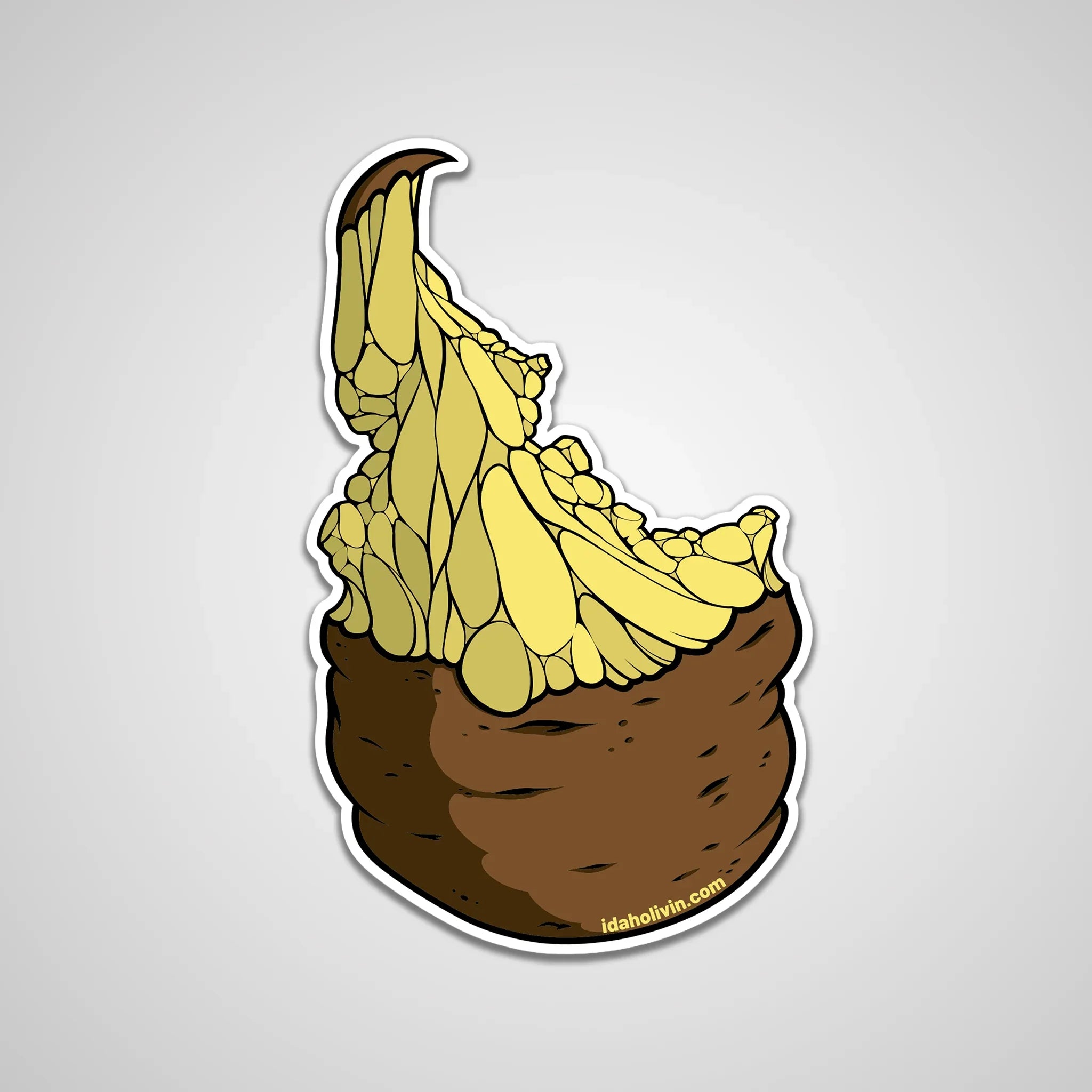 Idaho Potato Sticker