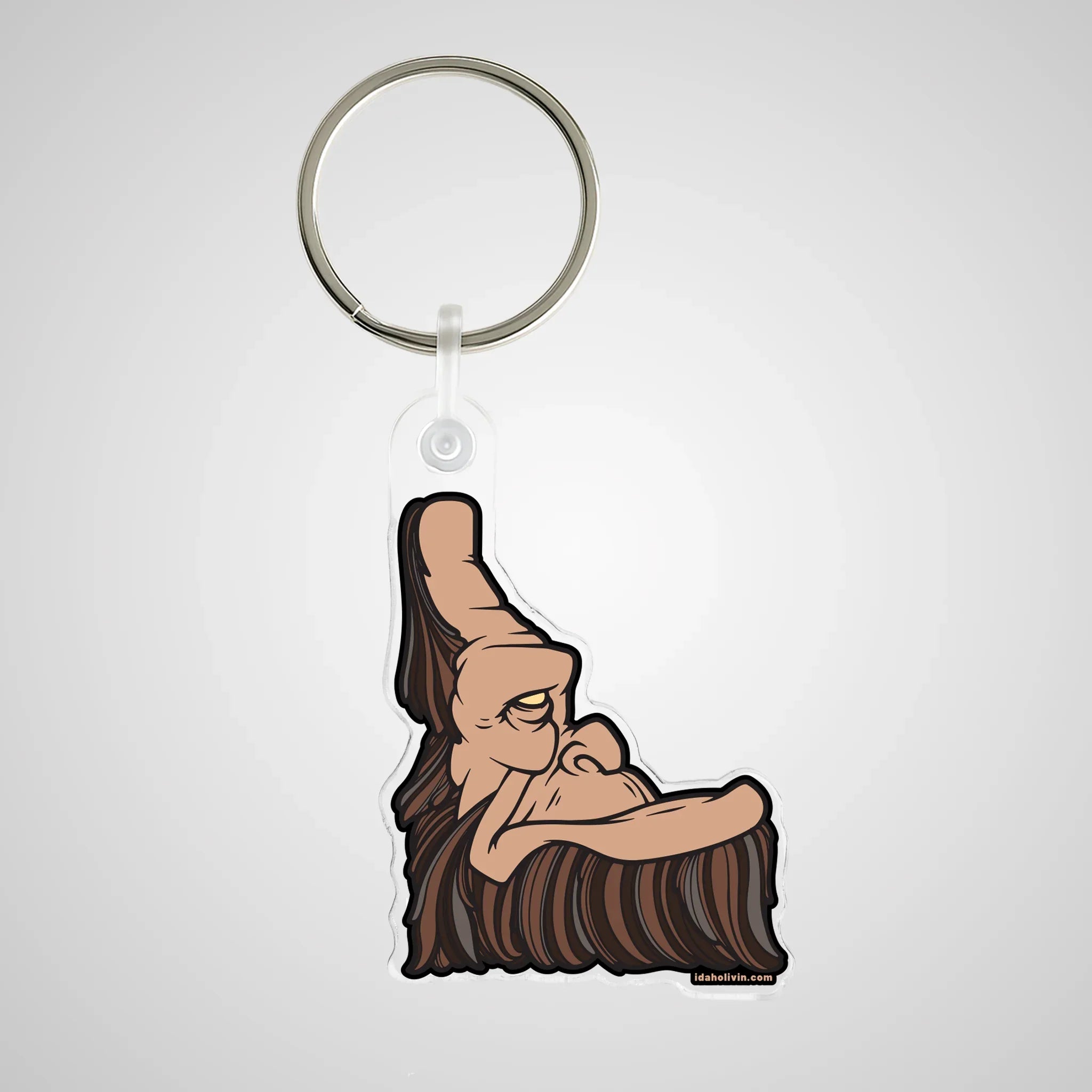 Squatch Keychain