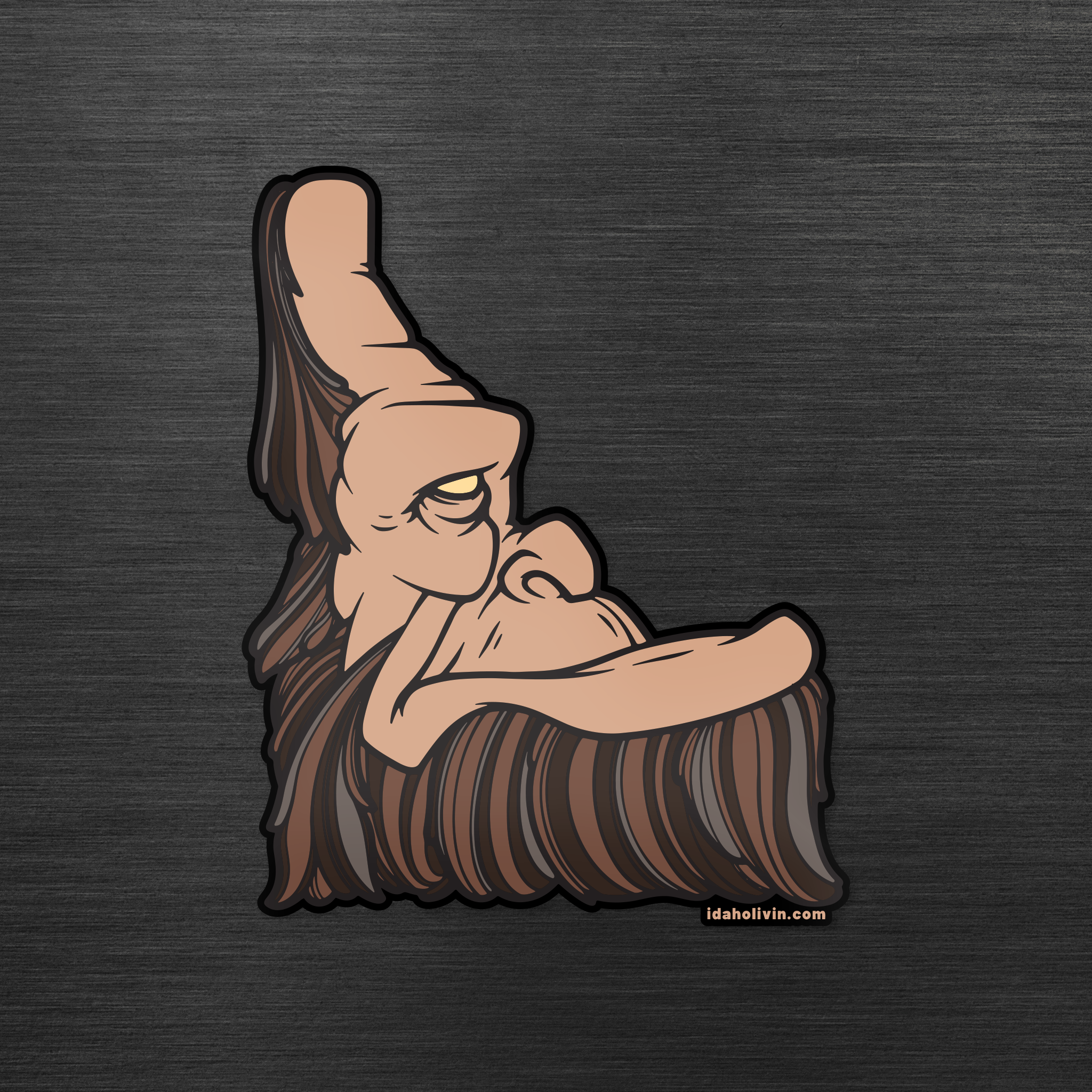 Squatch Magnet