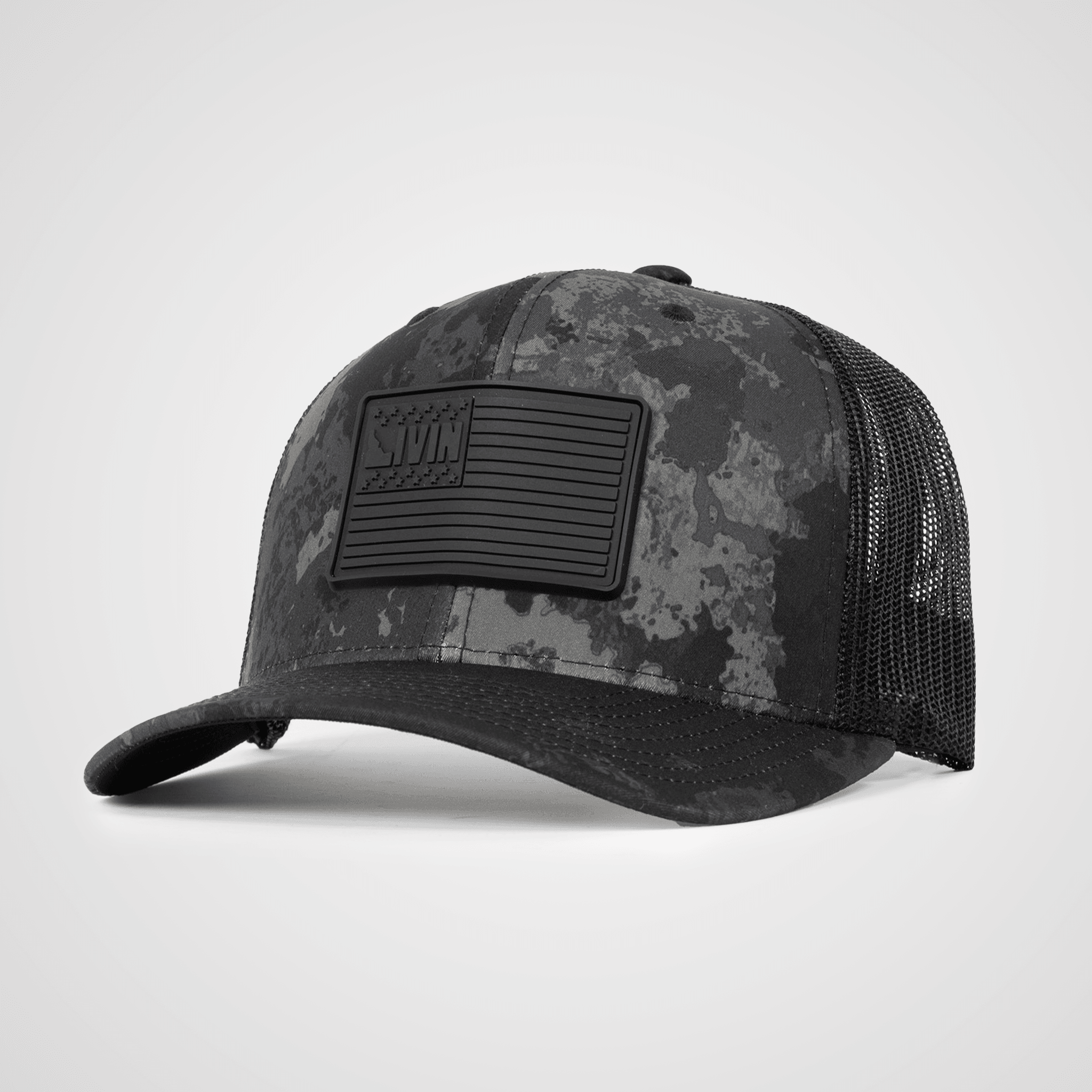 Stealth Flag Water Repellent Trucker Hat
