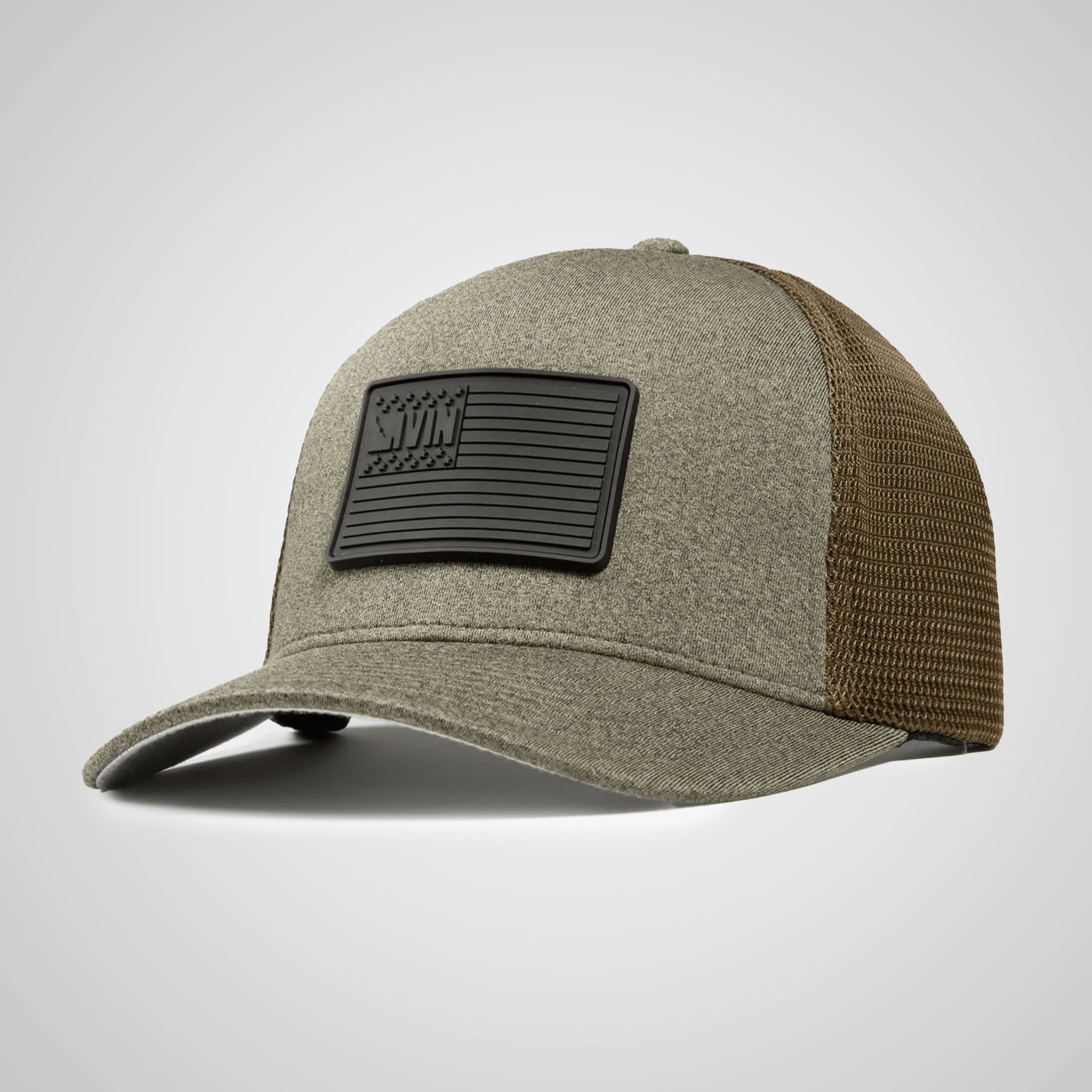 Stealth Flag FlexFit Meshback Hat