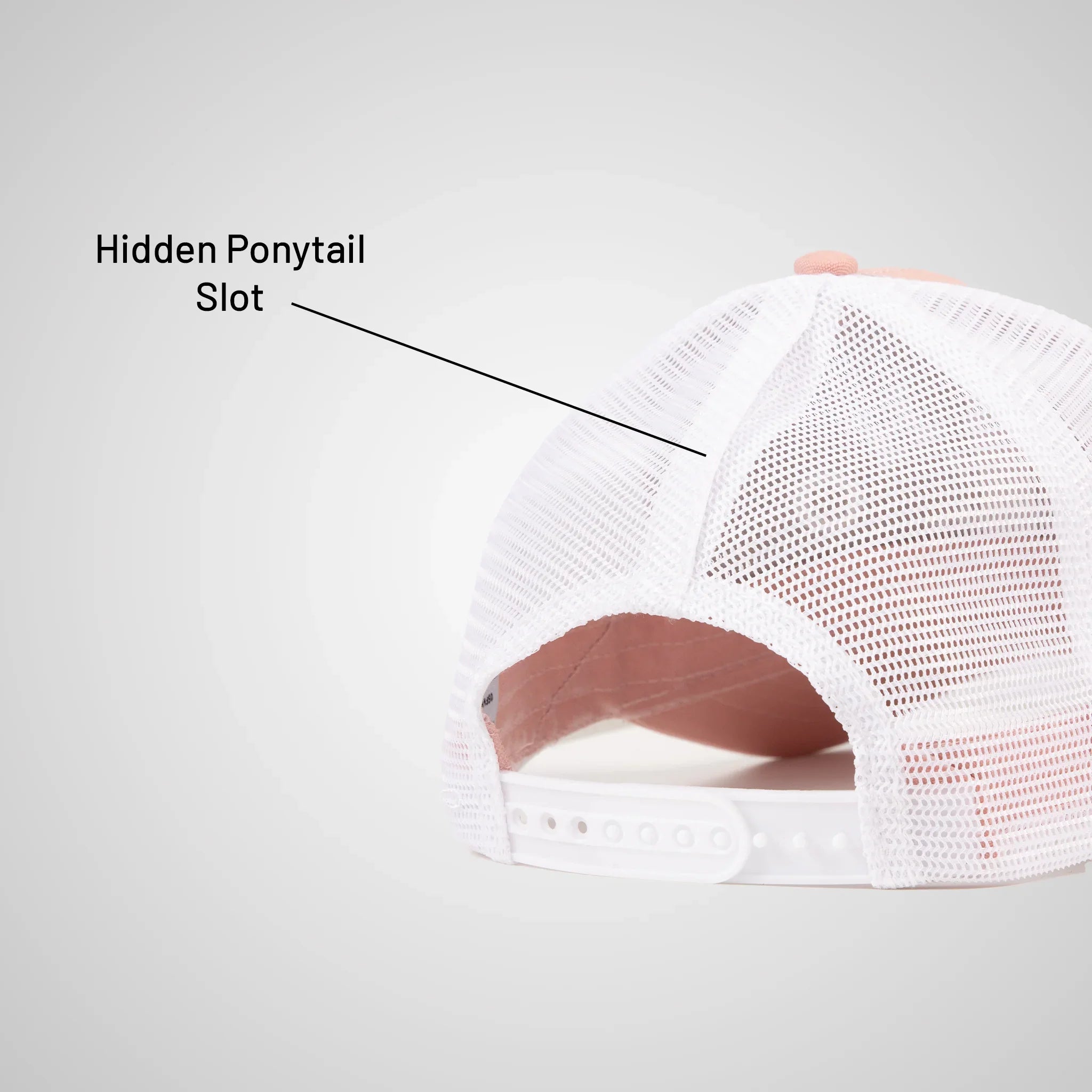 Structured Idaho Arc Ponytail Hat