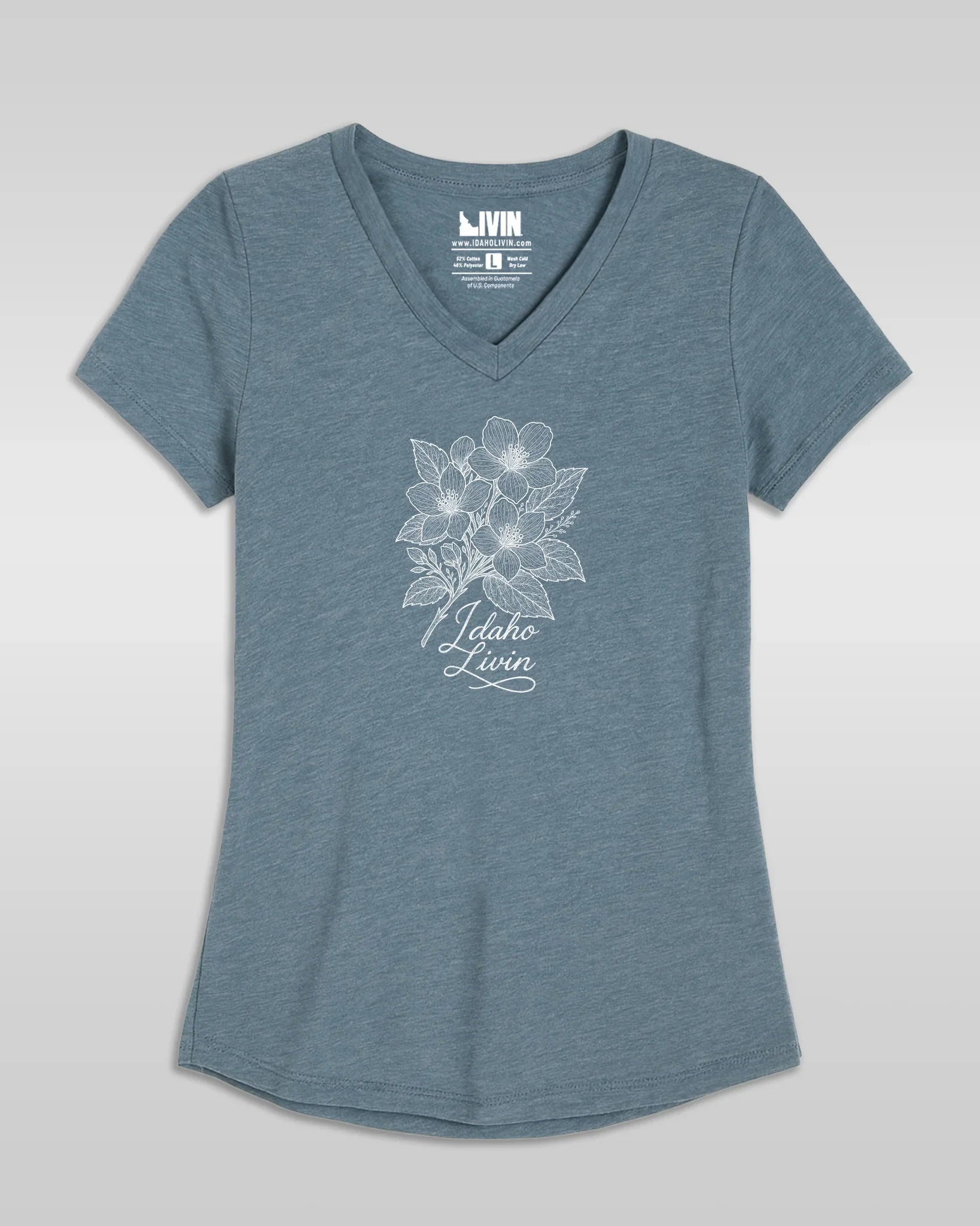 Women's syringa V-Neck