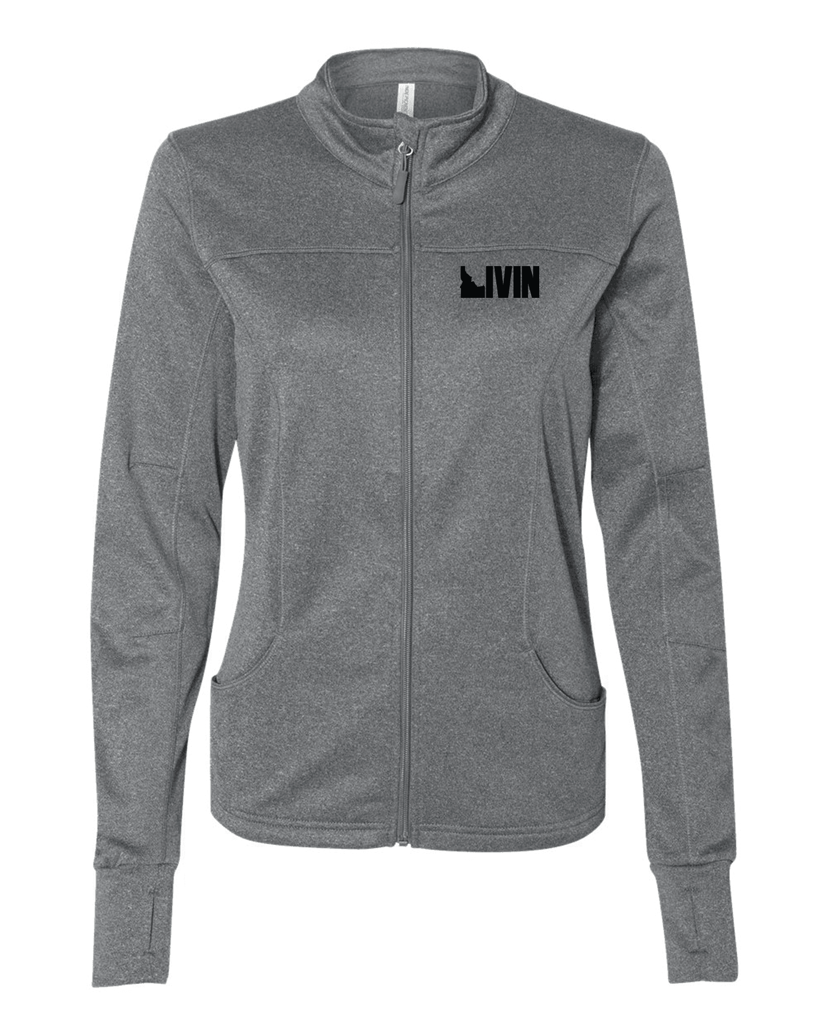 Women's Lightweight Poly-tech Zip Up Idaho Livin